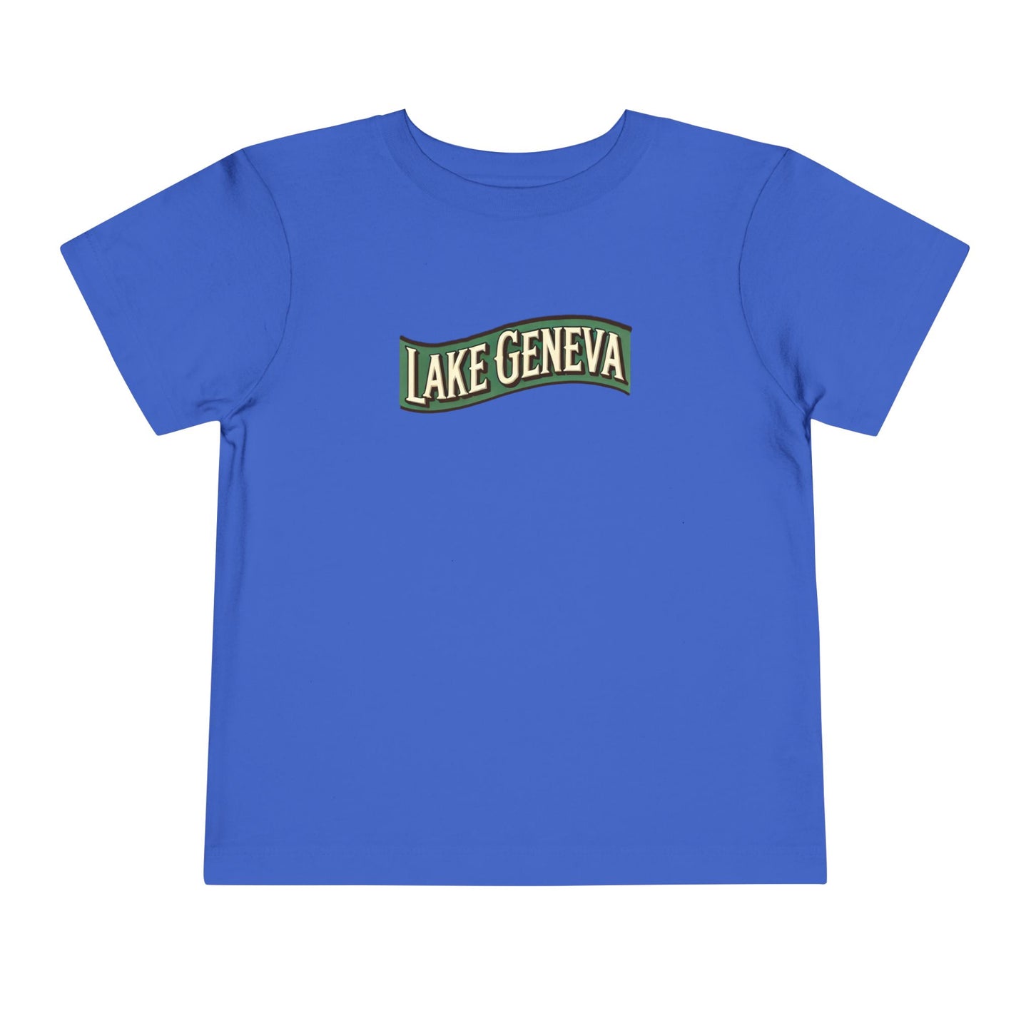 Retro Lake Geneva Unisex Toddler Short Sleeve Tee