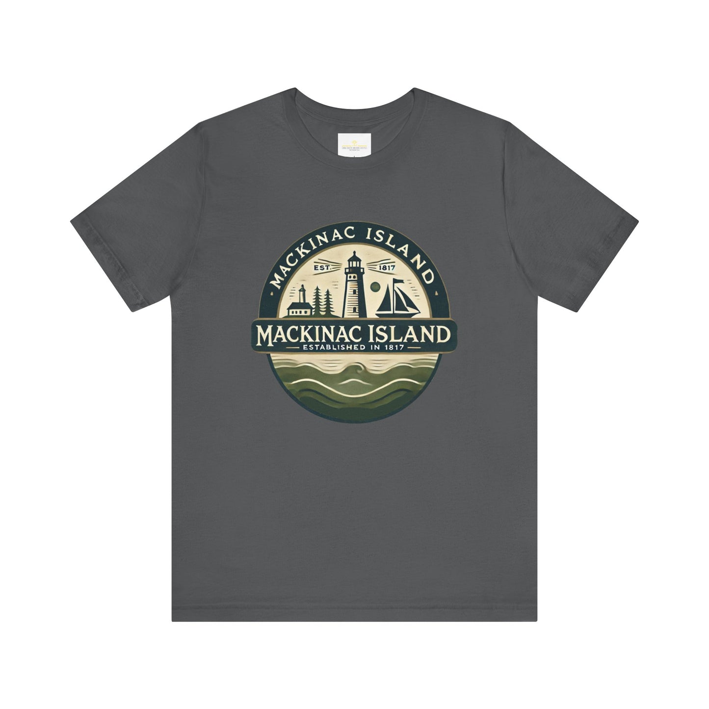 Vintage Mackinac Island Unisex Jersey Short Sleeve Tee