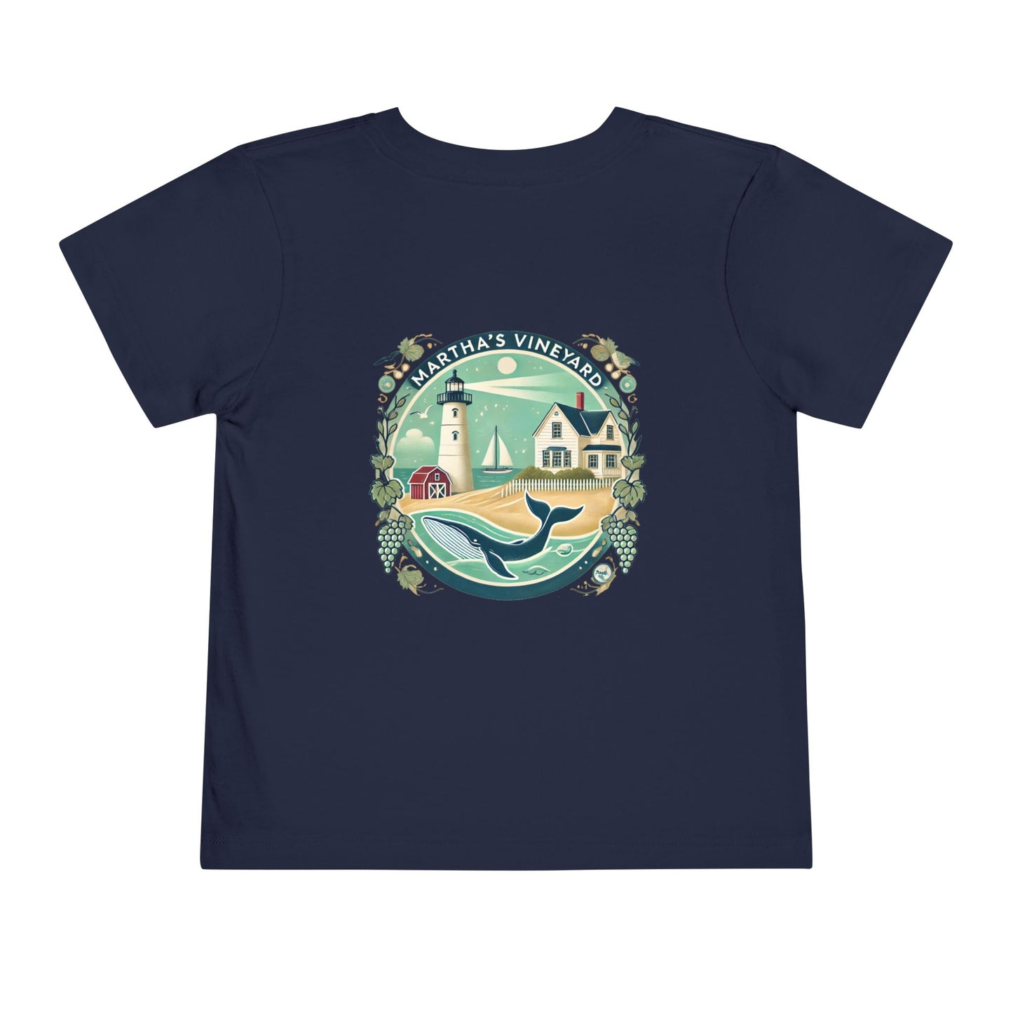 Vintage Martha's Vineyard Unisex Toddler Short Sleeve Tee