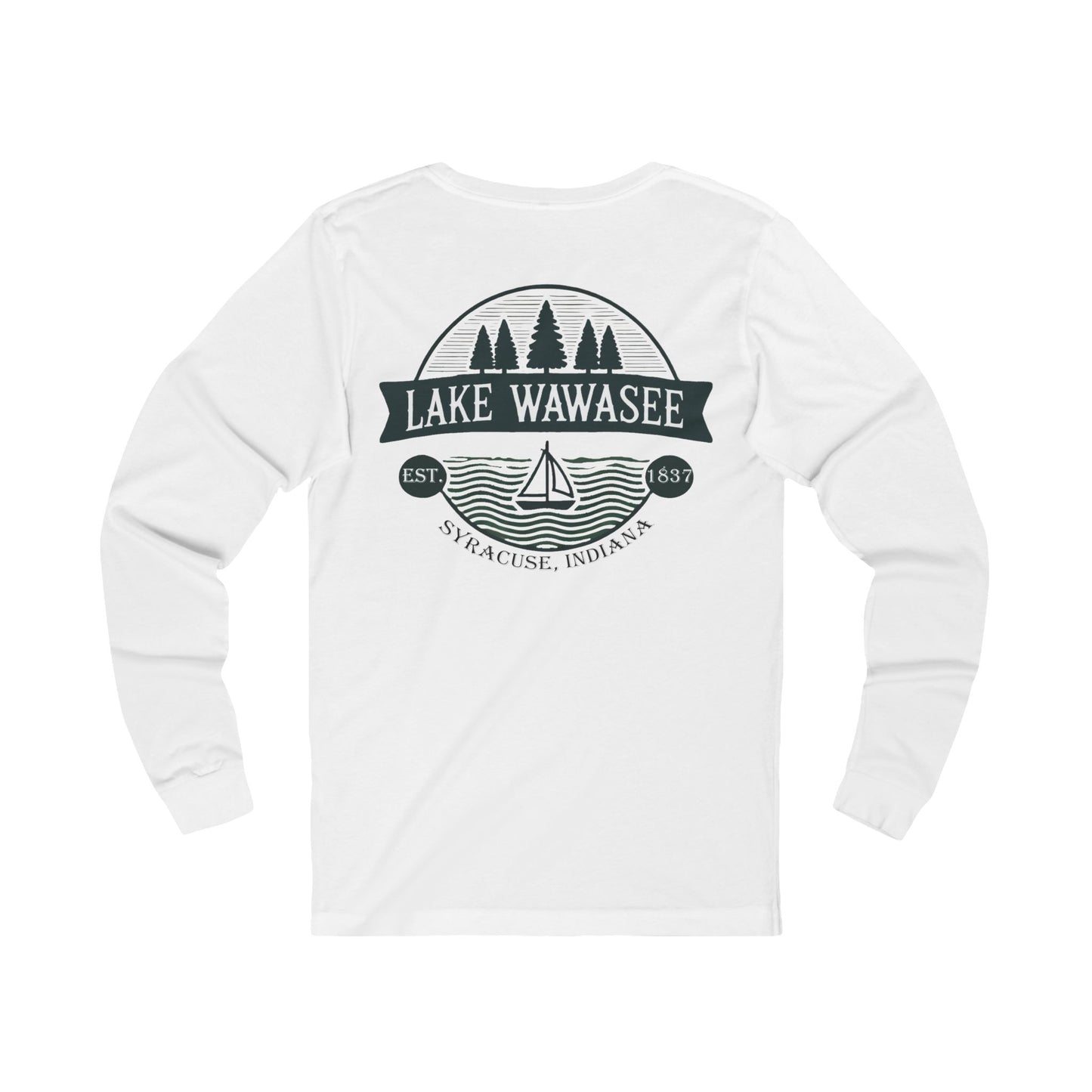 Vintage Lake Wawasee Unisex Jersey Long Sleeve Tee