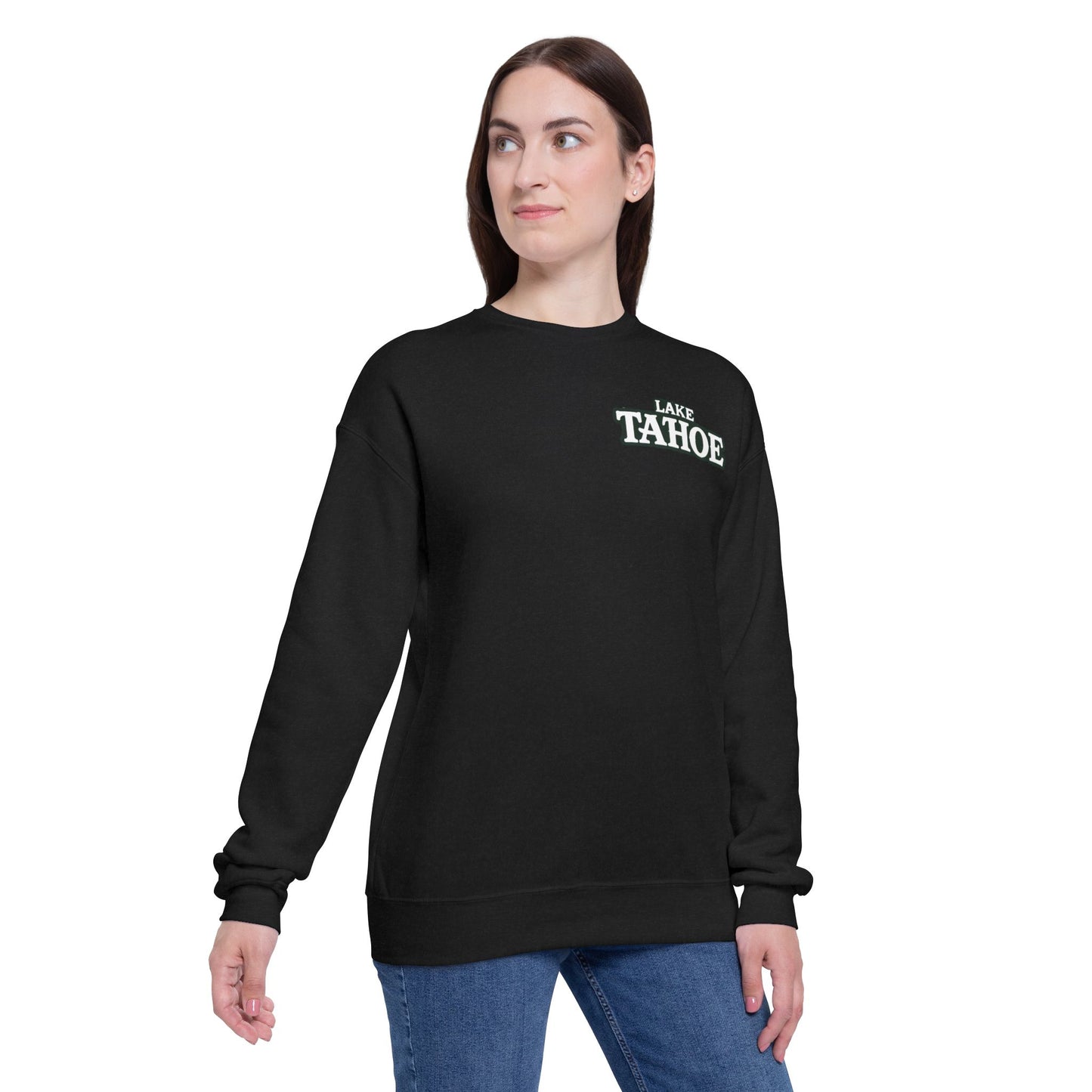 Vintage Lake Tahoe Unisex Drop Shoulder Sweatshirt