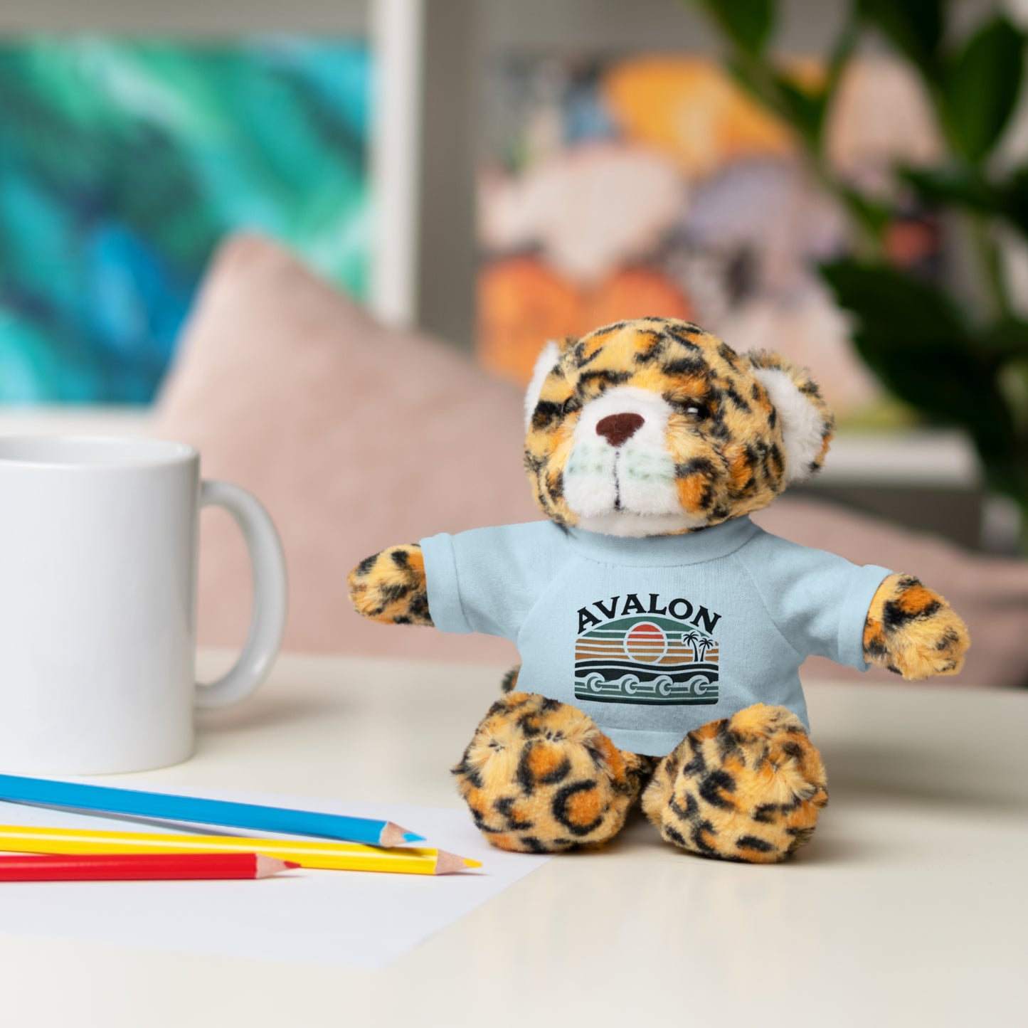 Retro Avalon Stuffed Animals with Tee