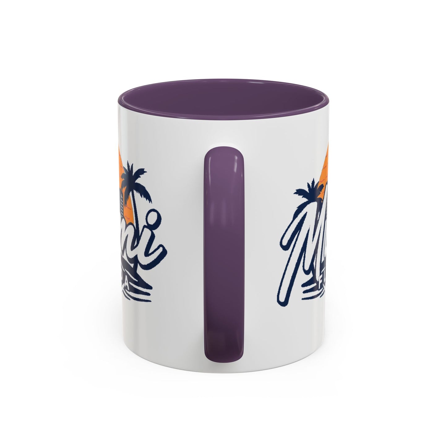 Retro Miami Accent Coffee Mug