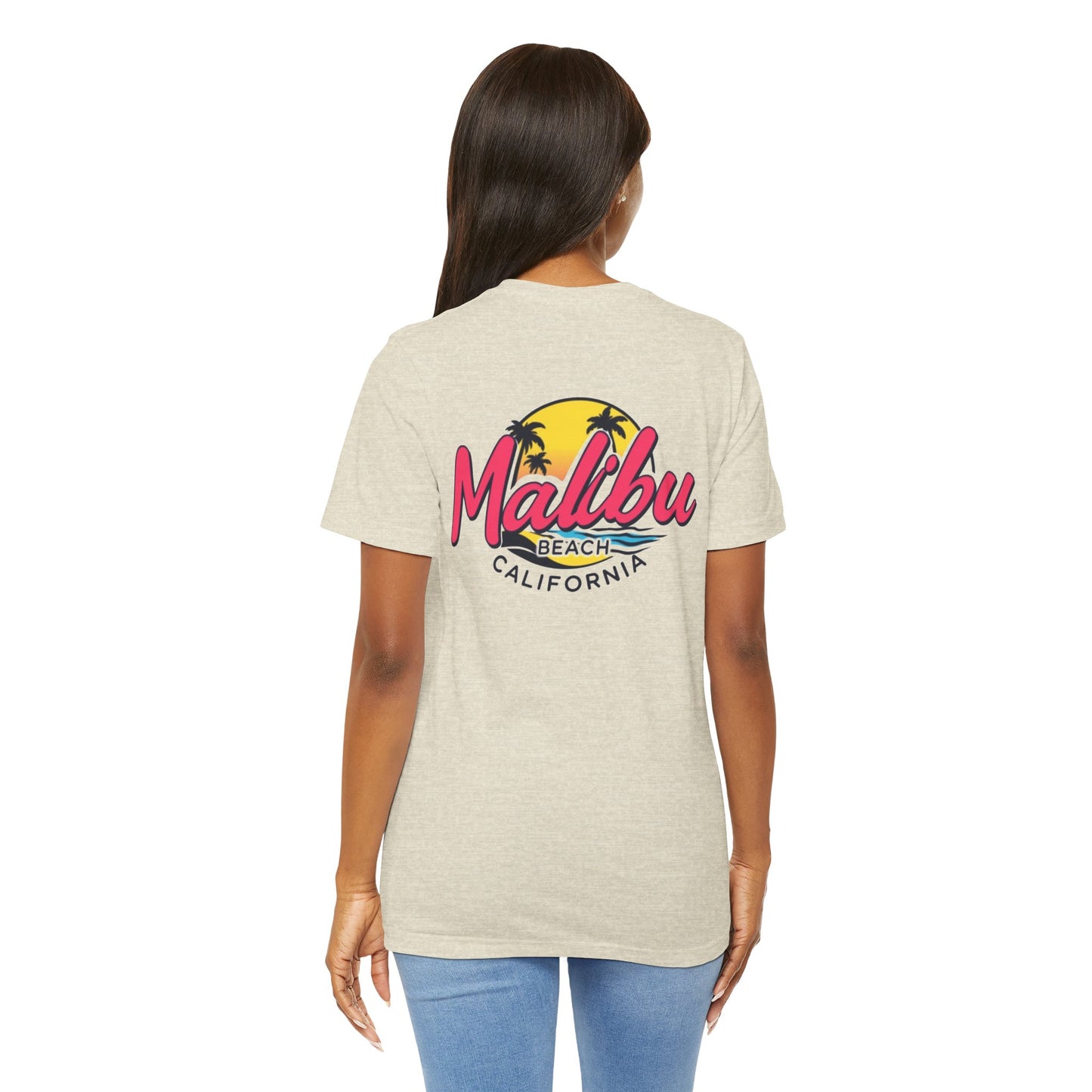Retro Malibu Unisex Jersey Short Sleeve Tee