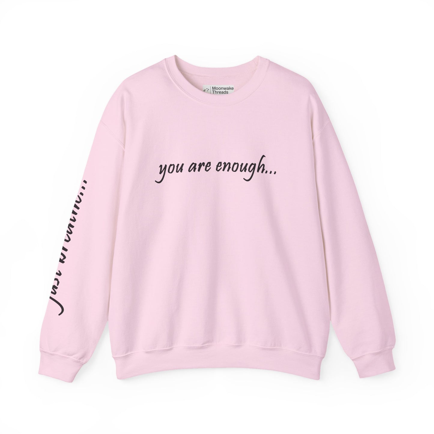 You Are Enough - Mental Health Awareness Heavy Blend Crewneck Sweatshirt