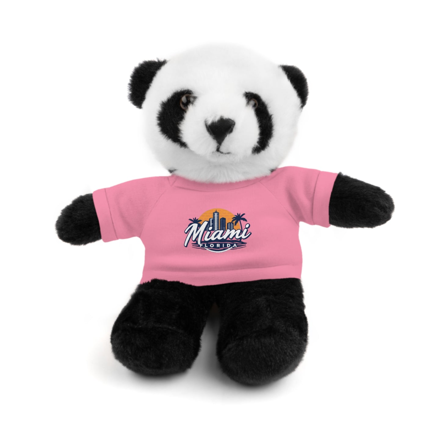 Retro Miami Stuffed Animals with Tee