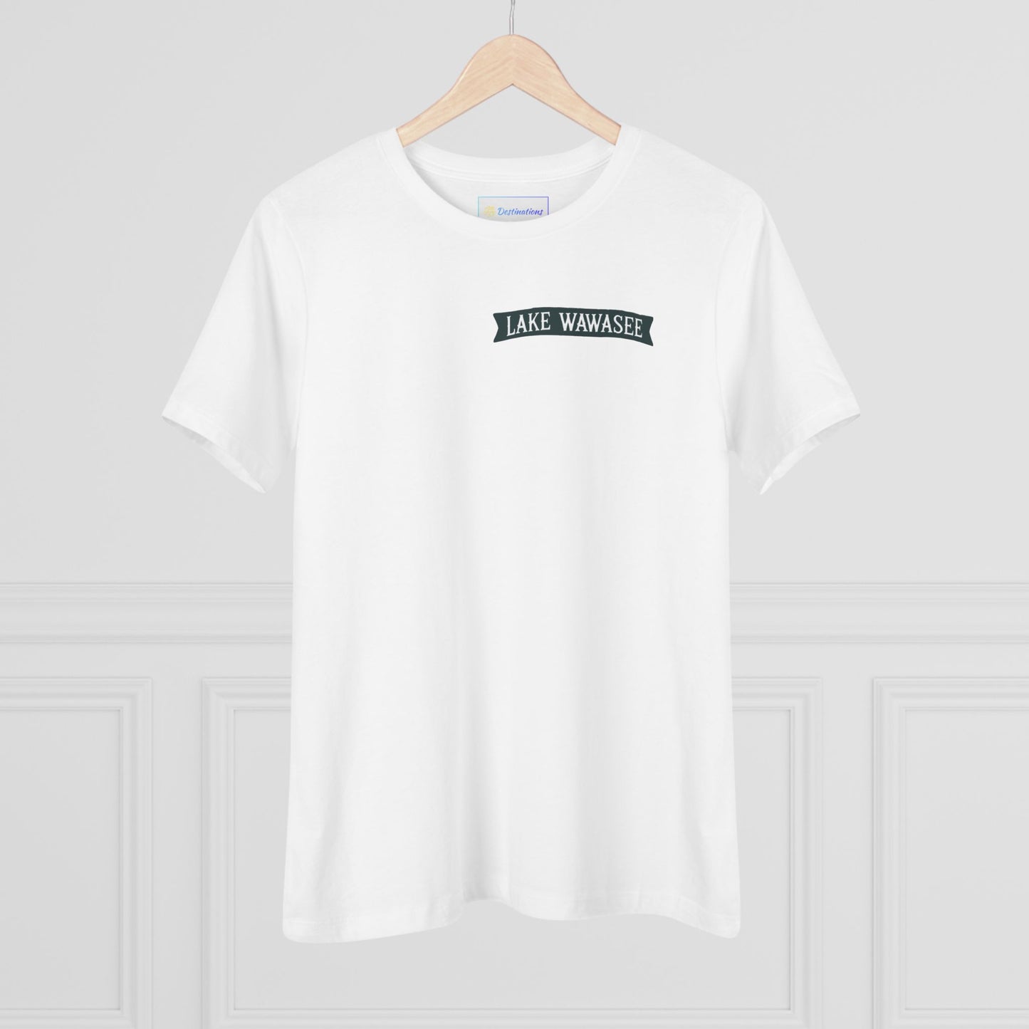 Vintage Lake Wawasee Women's Cotton Tee
