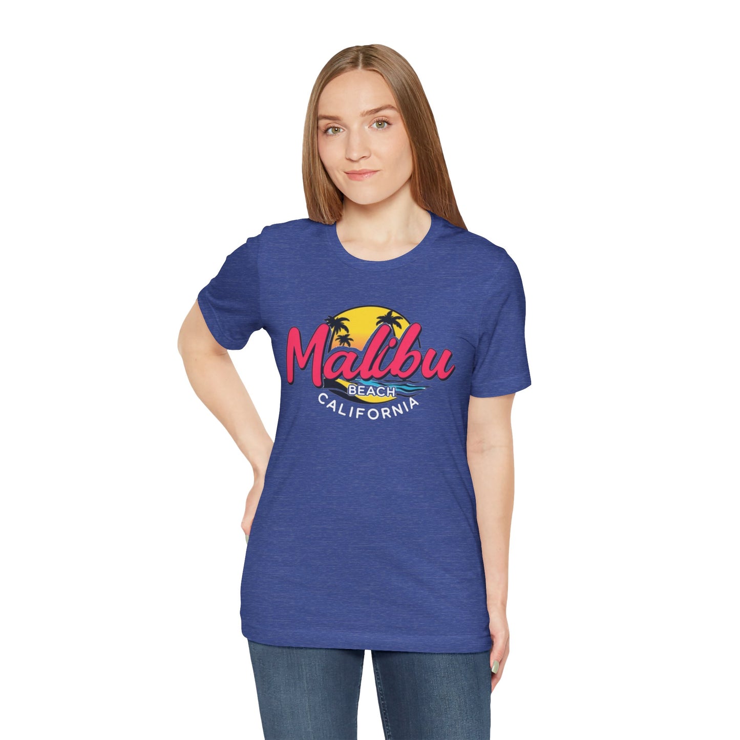 Retro Malibu Unisex Jersey Short Sleeve Tee