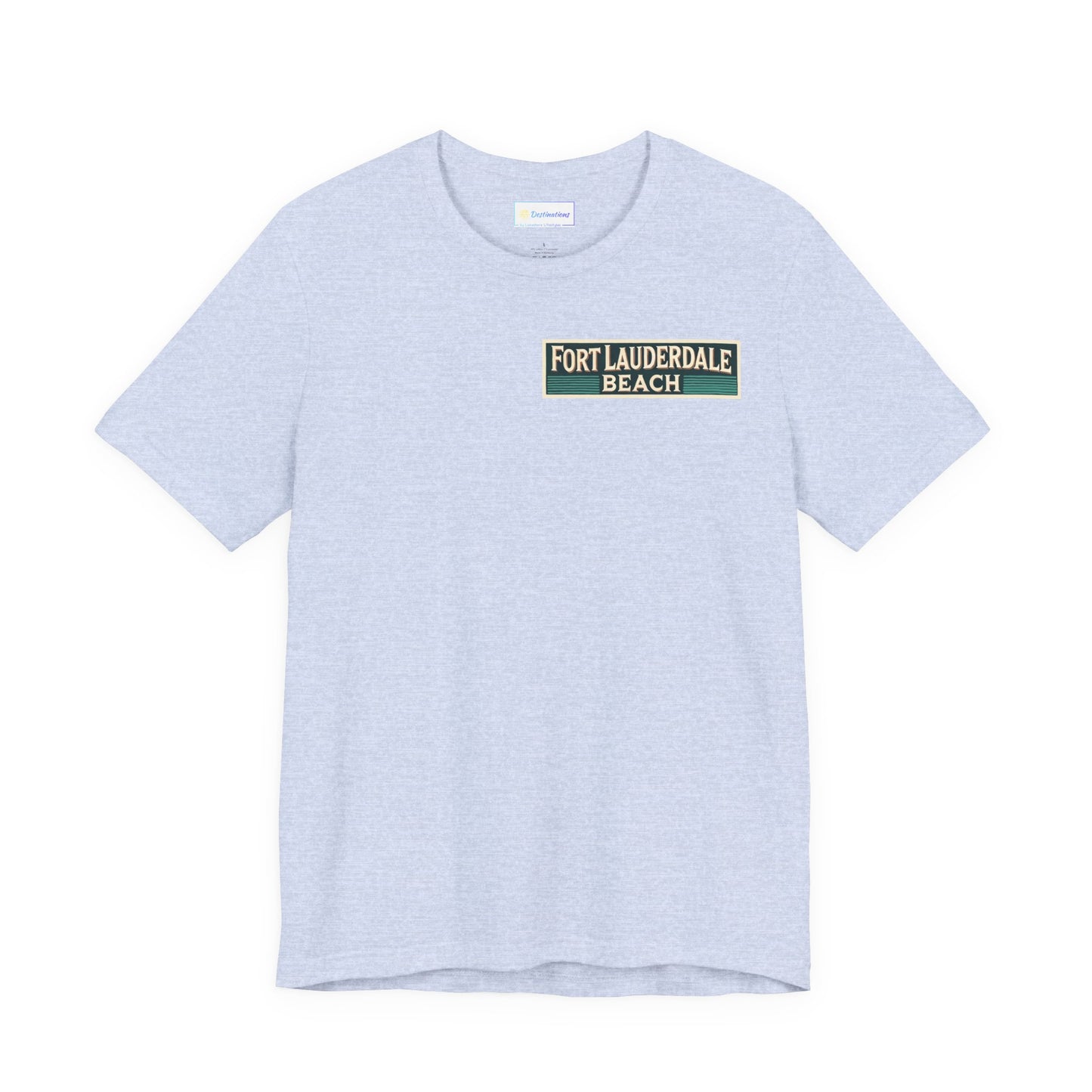 Vintage Fort Lauderdale Unisex Jersey Short Sleeve Tee
