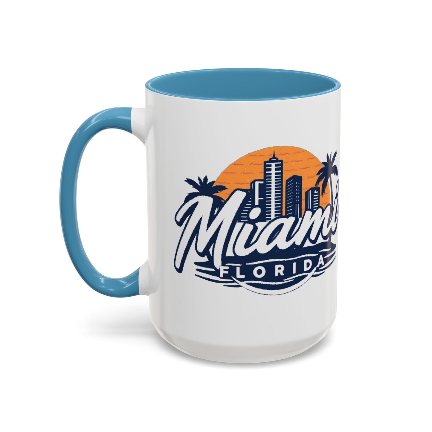 Retro Miami Accent Coffee Mug