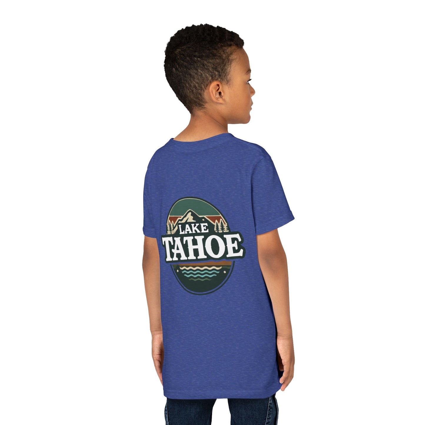 Vintage Lake Tahoe Unisex Youth Short Sleeve Tee