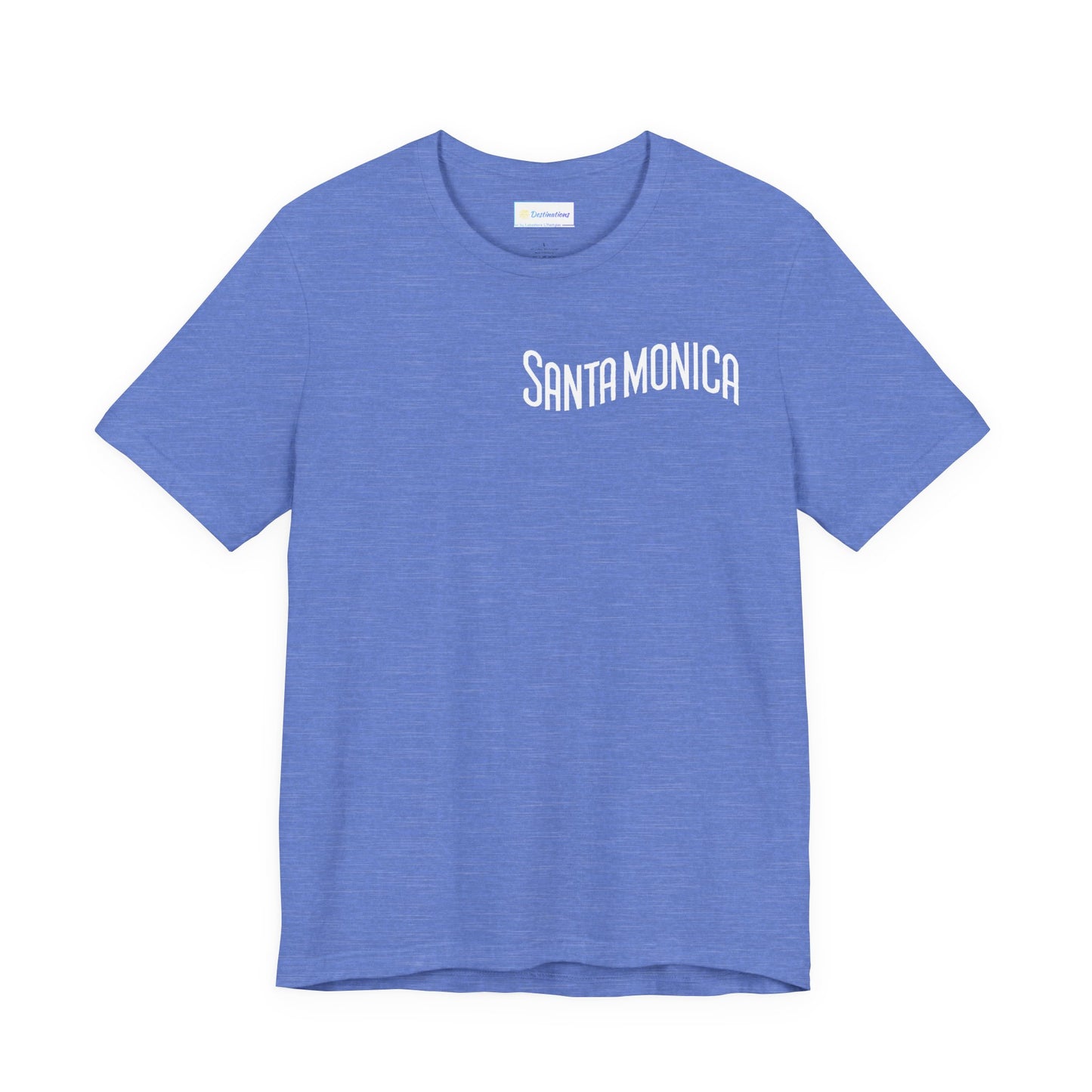 Vibrant Santa Monica Unisex Jersey Short Sleeve Tee