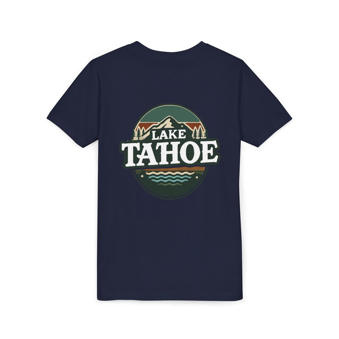 Vintage Lake Tahoe Unisex Youth Short Sleeve Tee