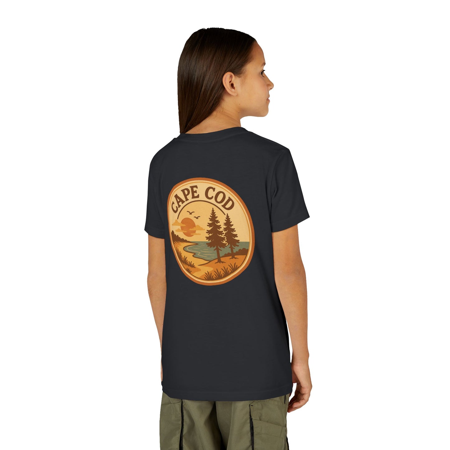 Rustic Cape Cod Unisex Youth Short Sleeve Tee