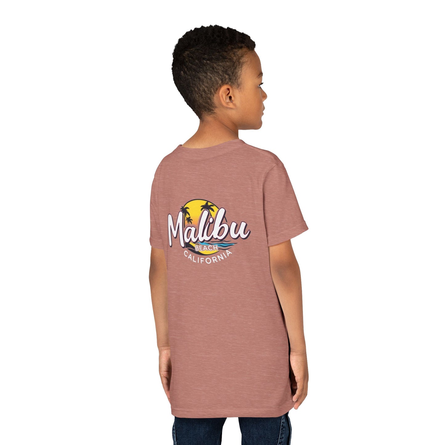 Retro Malibu Unisex Youth Short Sleeve Tee