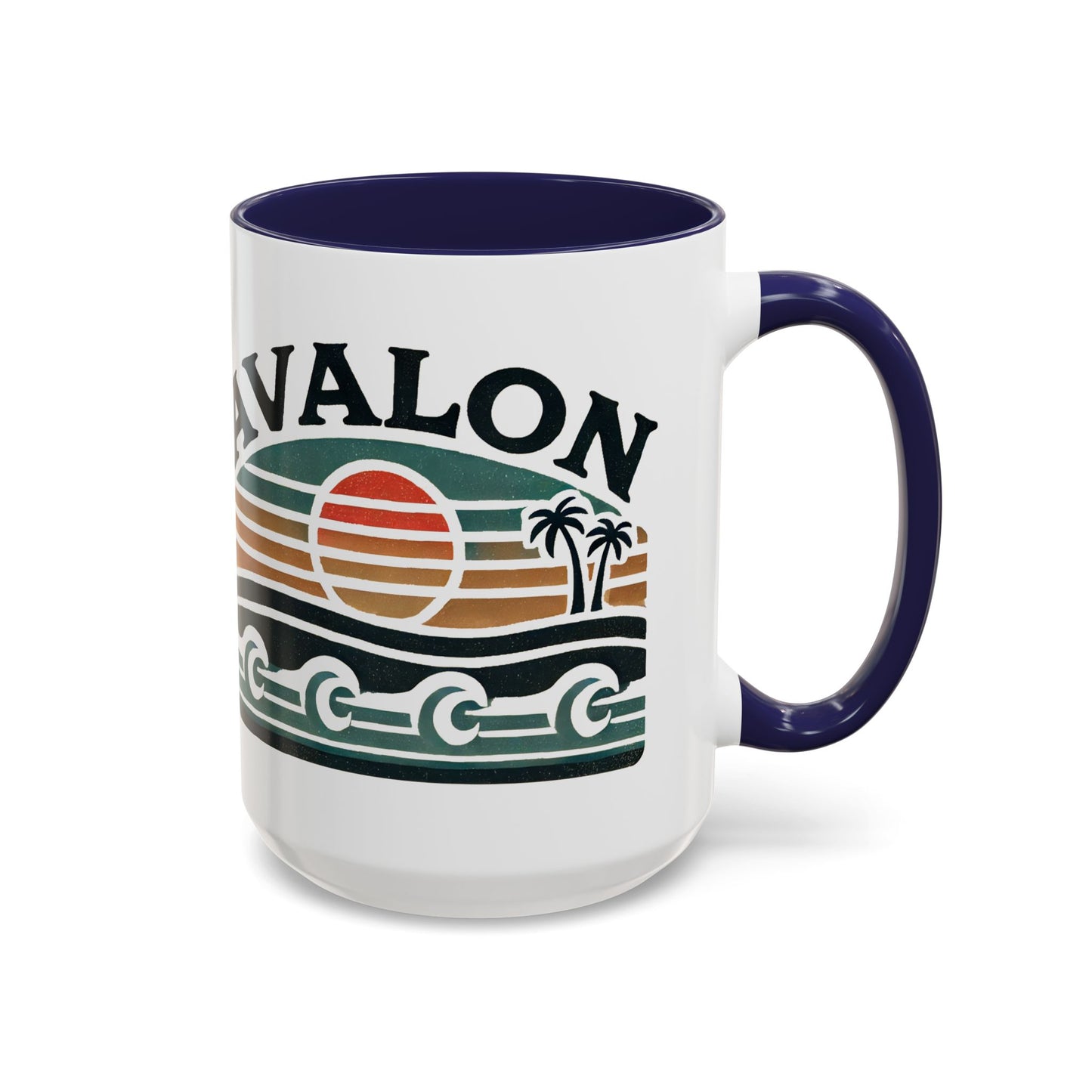 Retro Avalon Accent Coffee Mug