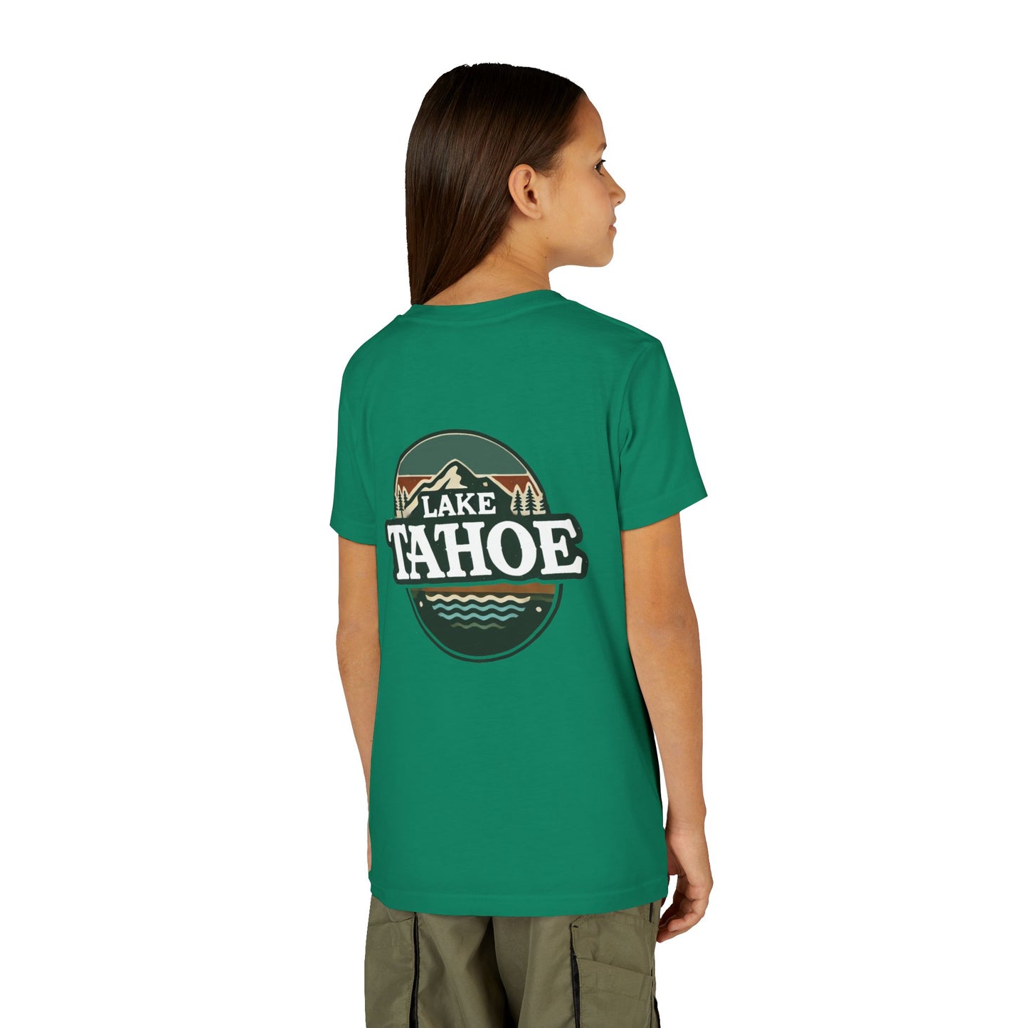 Vintage Lake Tahoe Unisex Youth Short Sleeve Tee