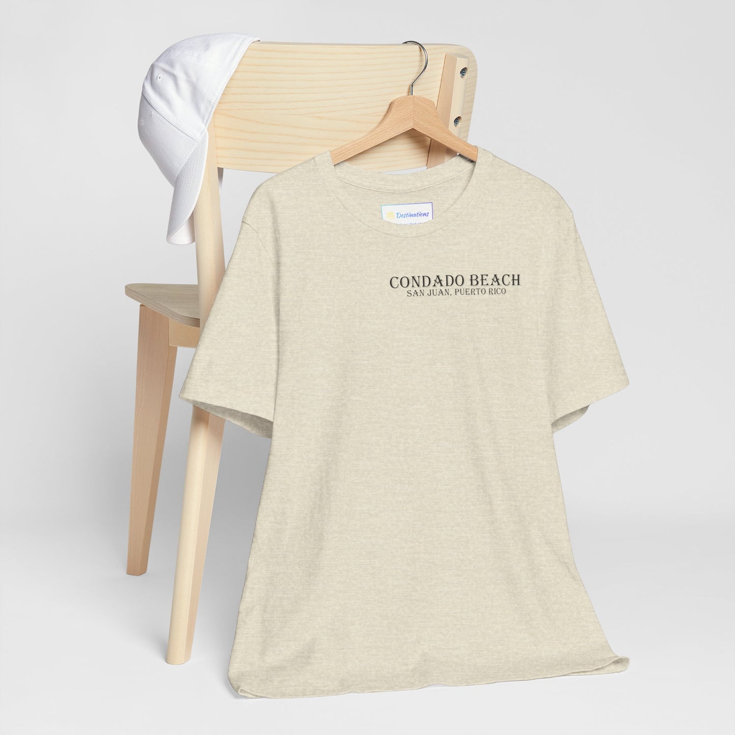 Coastal Vibes Condado Beach Unisex Jersey Short Sleeve Tee