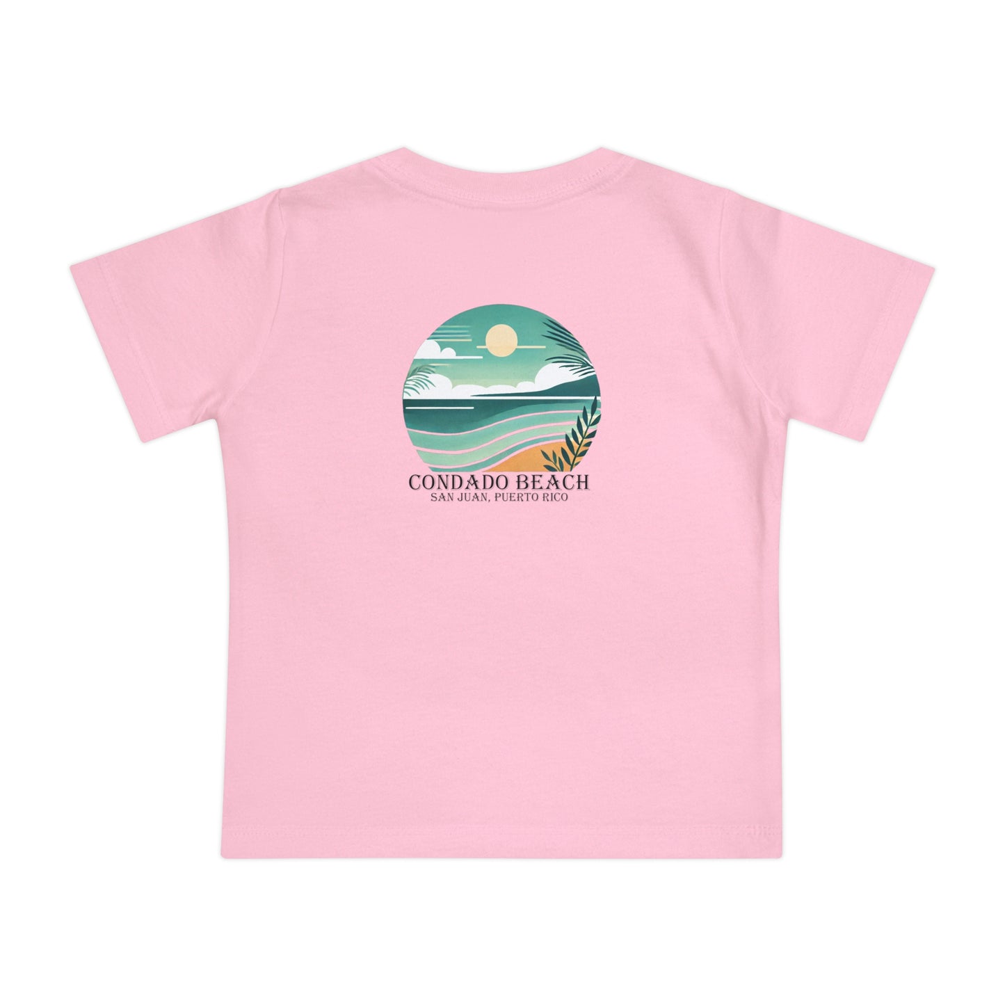 Coastal Vibes Condado Beach Unisex Baby Short Sleeve T-Shirt