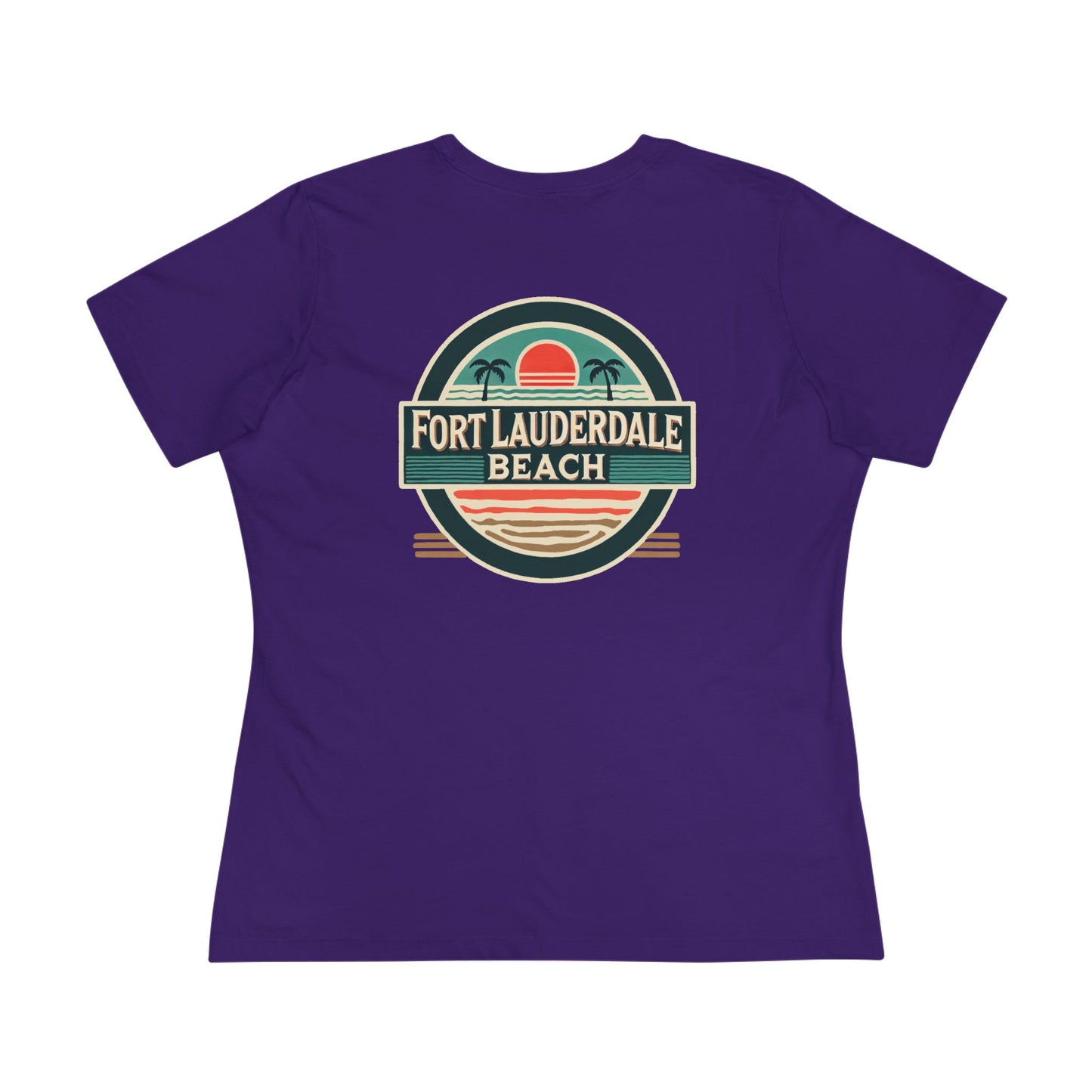 Vintage Fort Lauderdale Women's Cotton Tee