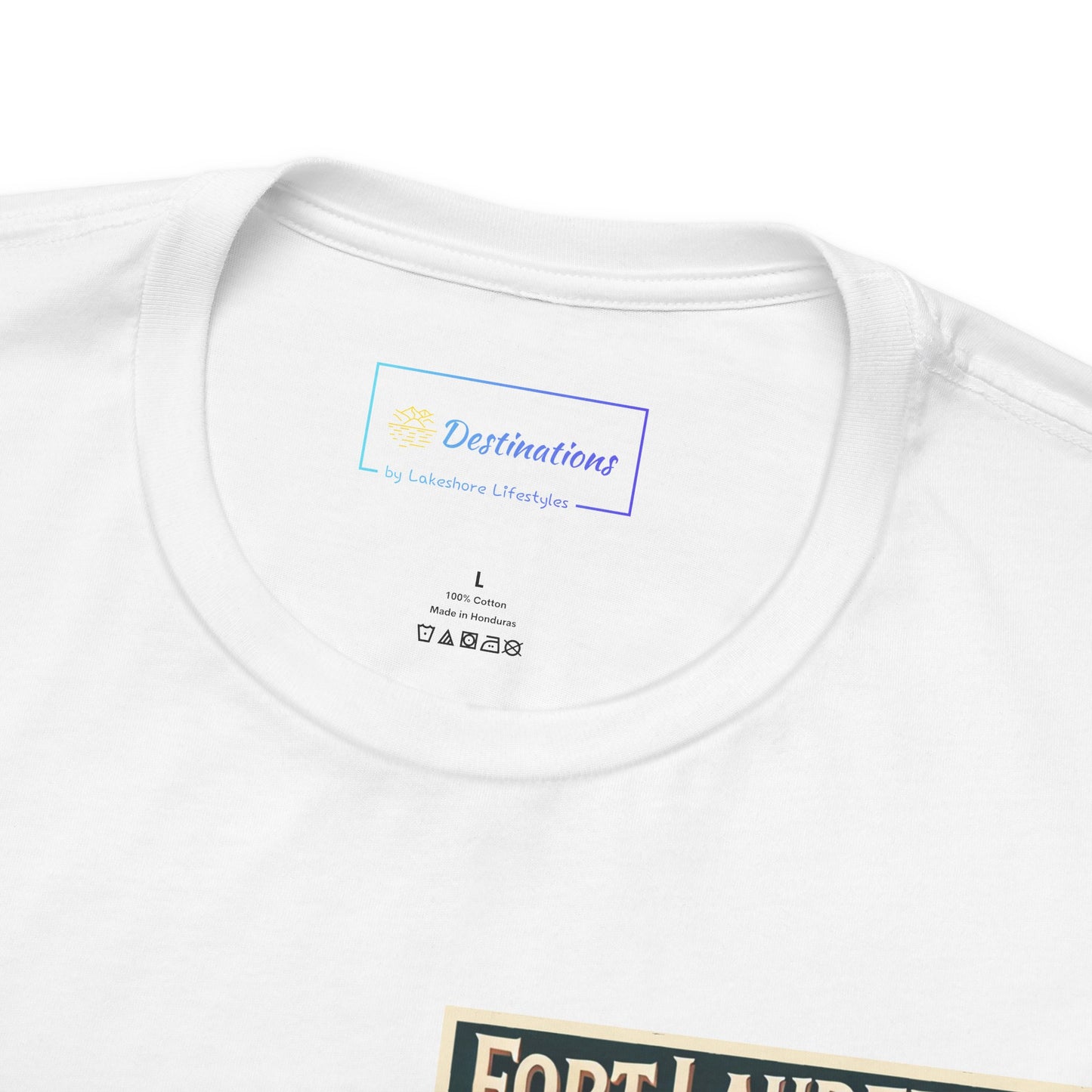 Vintage Fort Lauderdale Unisex Jersey Short Sleeve Tee