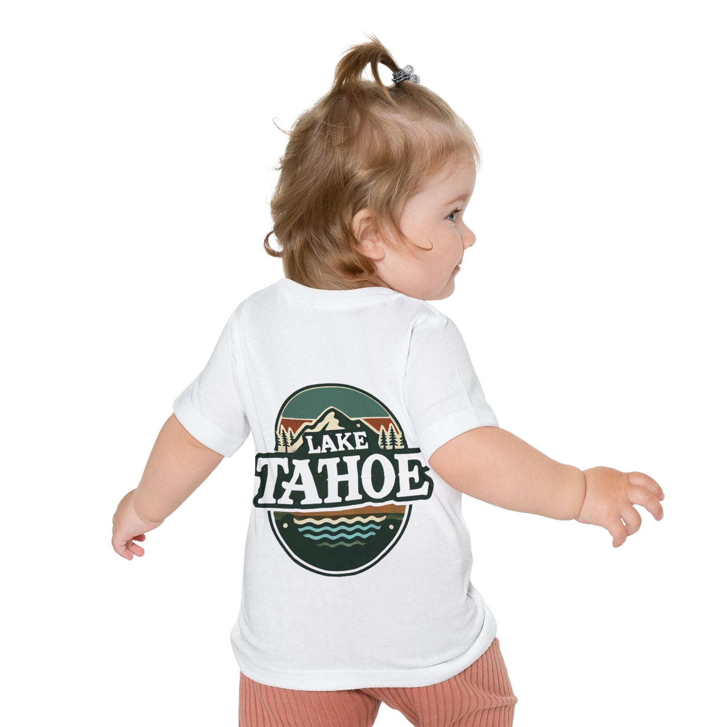 Vintage Lake Tahoe Unisex Baby Short Sleeve T-Shirt