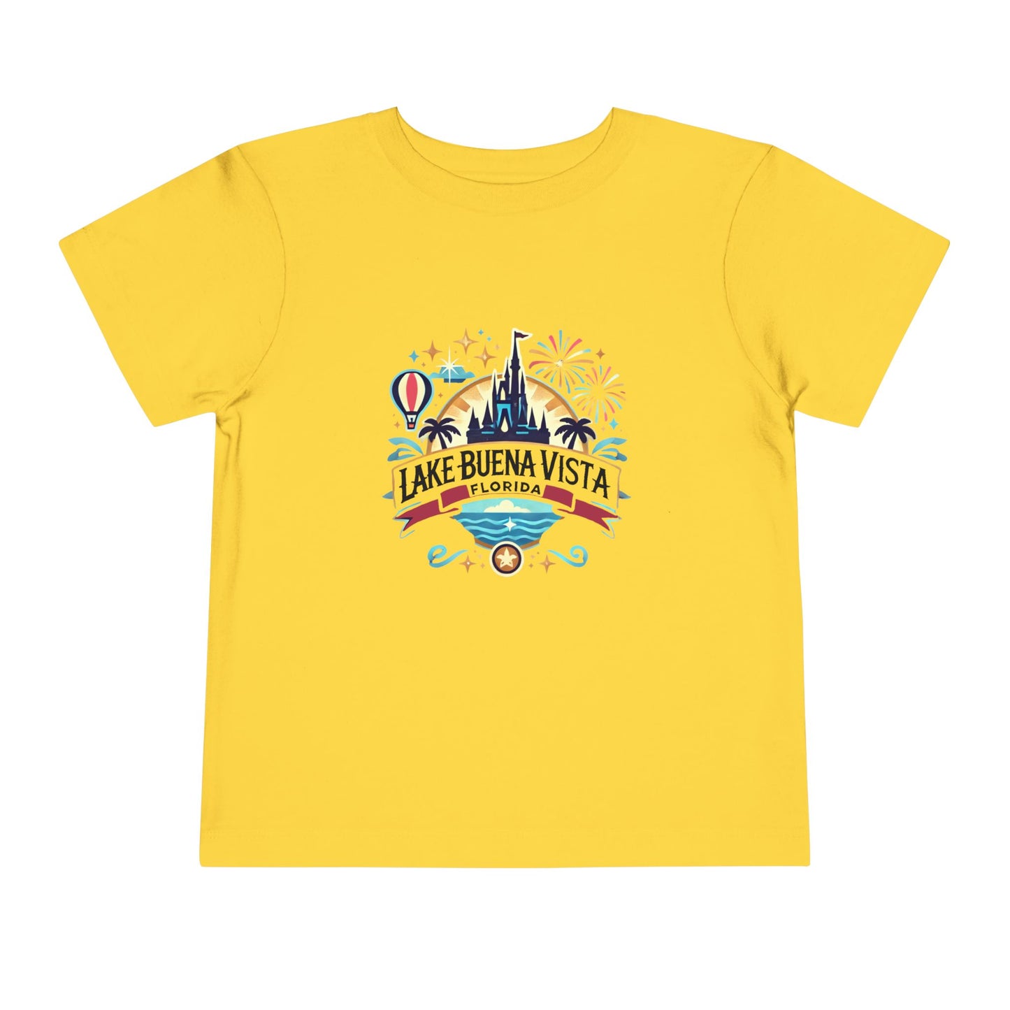 Adventurous Lake Buena Vista Unisex Toddler Short Sleeve Tee