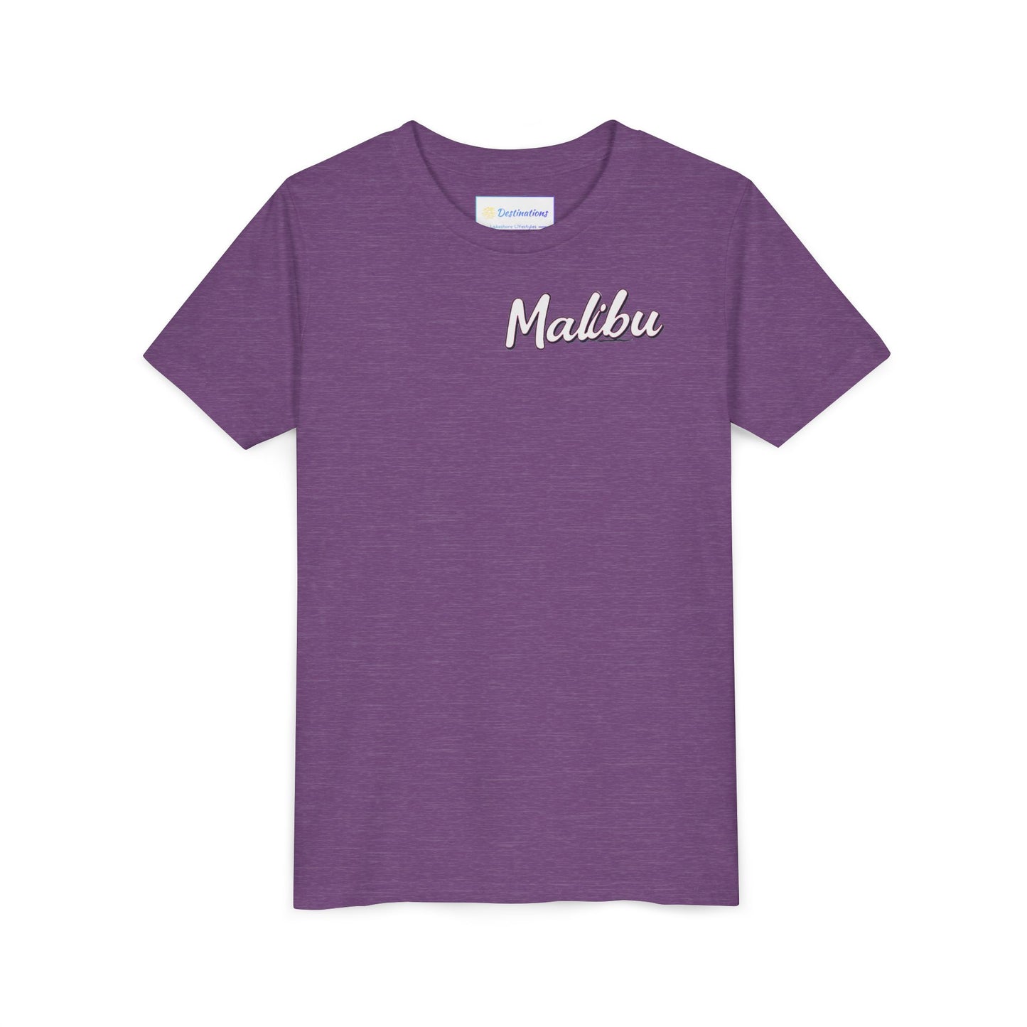 Retro Malibu Unisex Youth Short Sleeve Tee