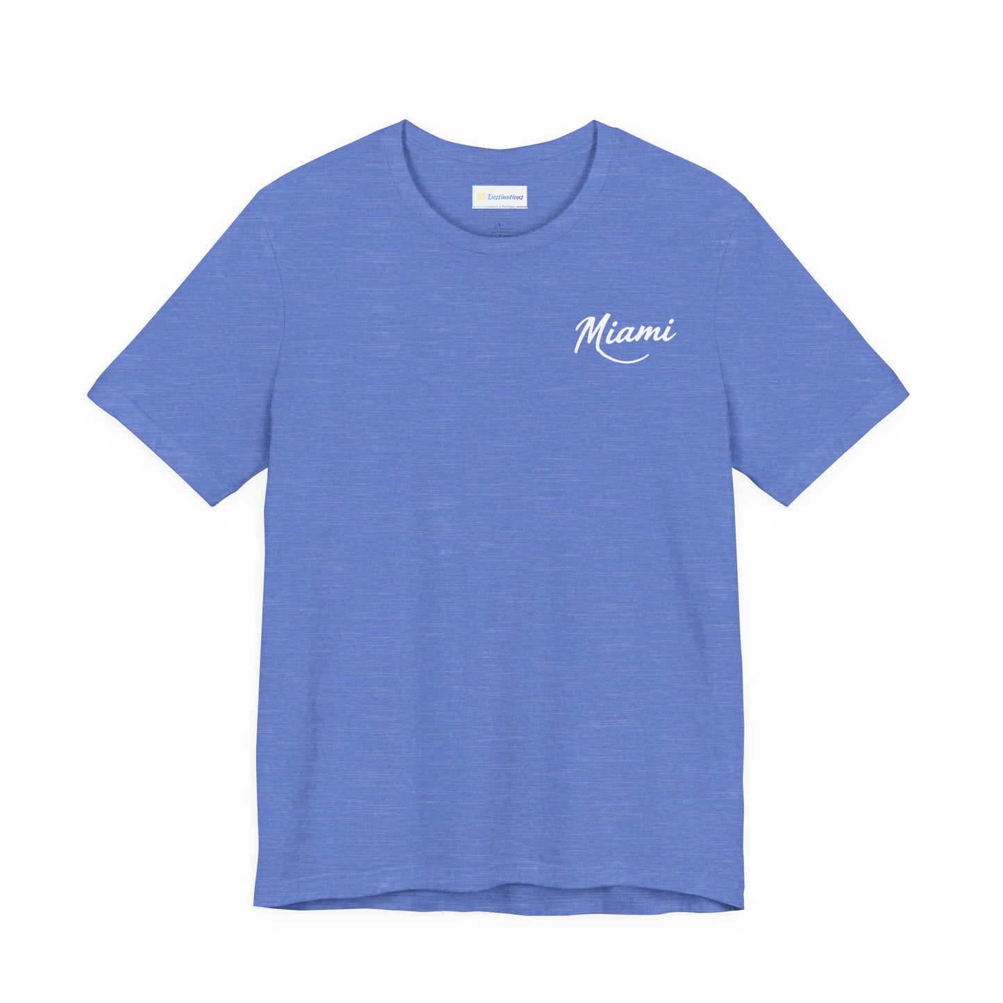 Retro Miami Unisex Jersey Short Sleeve Tee
