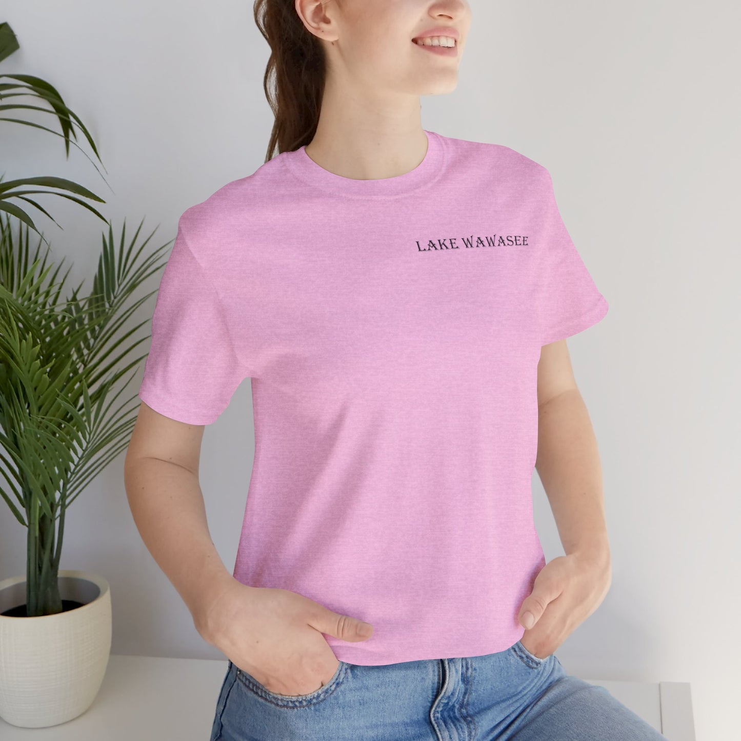 Latitudes Lake Wawasee Unisex Jersey Short Sleeve Tee