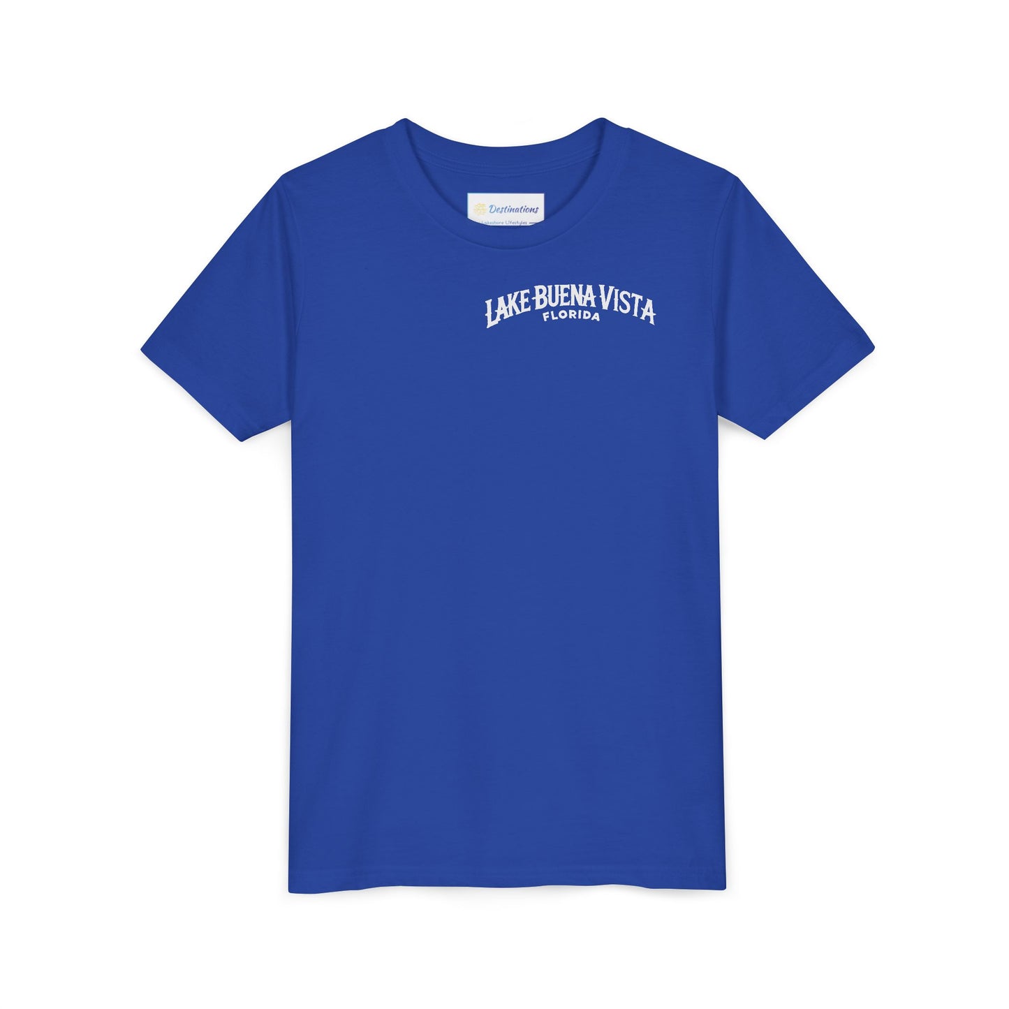 Adventurous Lake Buena Vista Unisex Youth Short Sleeve Tee