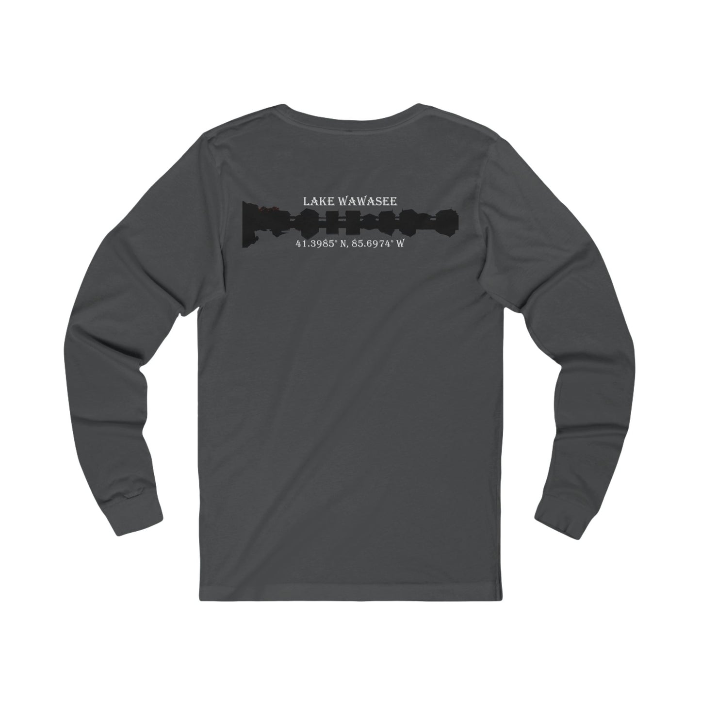 Latitudes Lake Wawasee Unisex Jersey Long Sleeve Tee