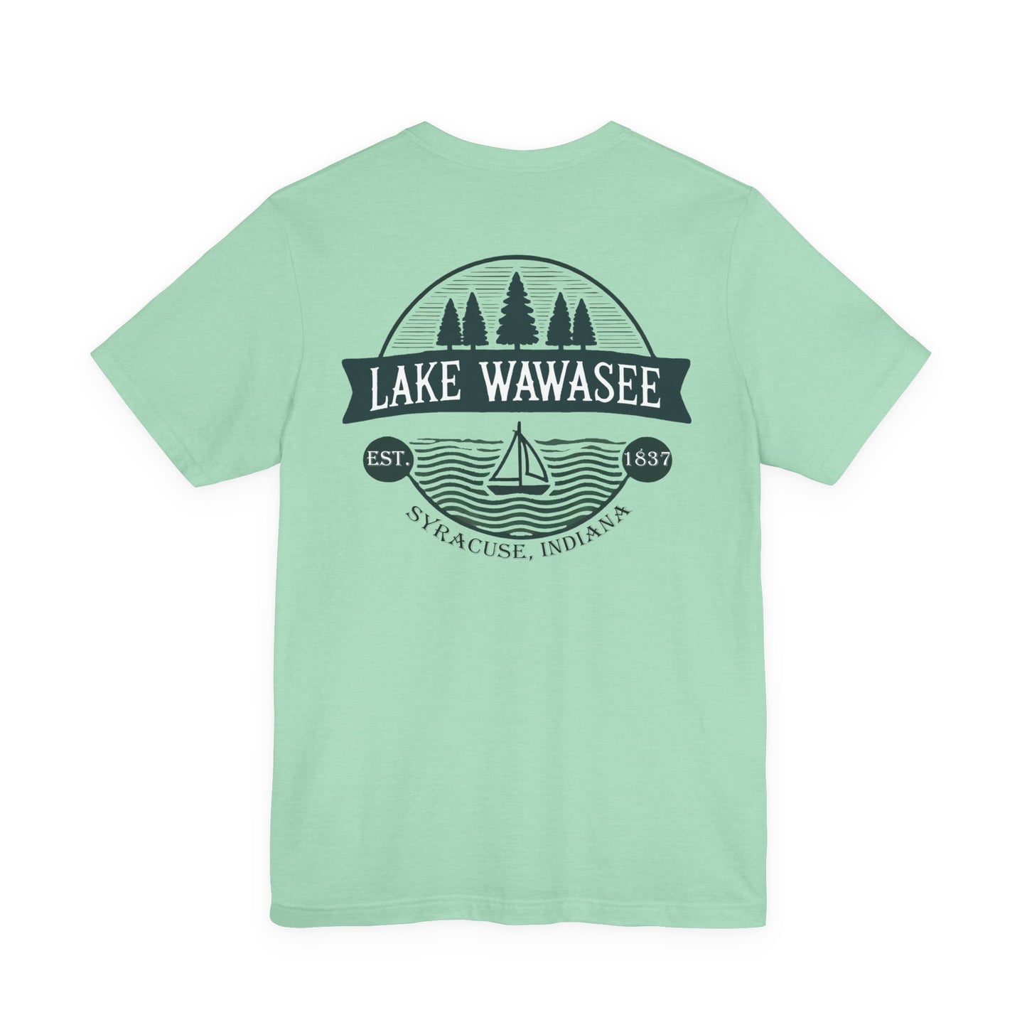 Vintage Lake Wawasee Unisex Jersey Short Sleeve Tee