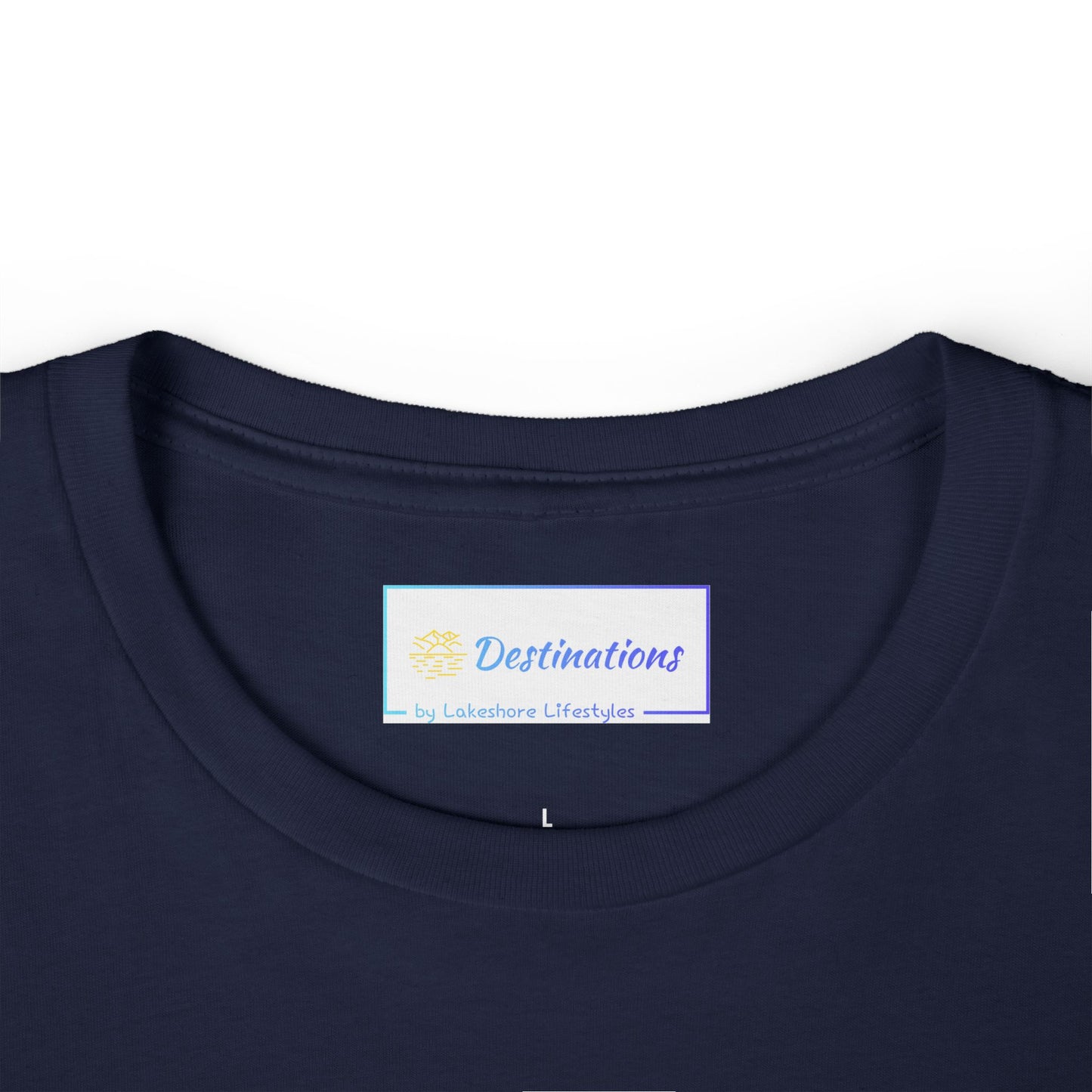 Vibrant Key West Women's Cotton Tee