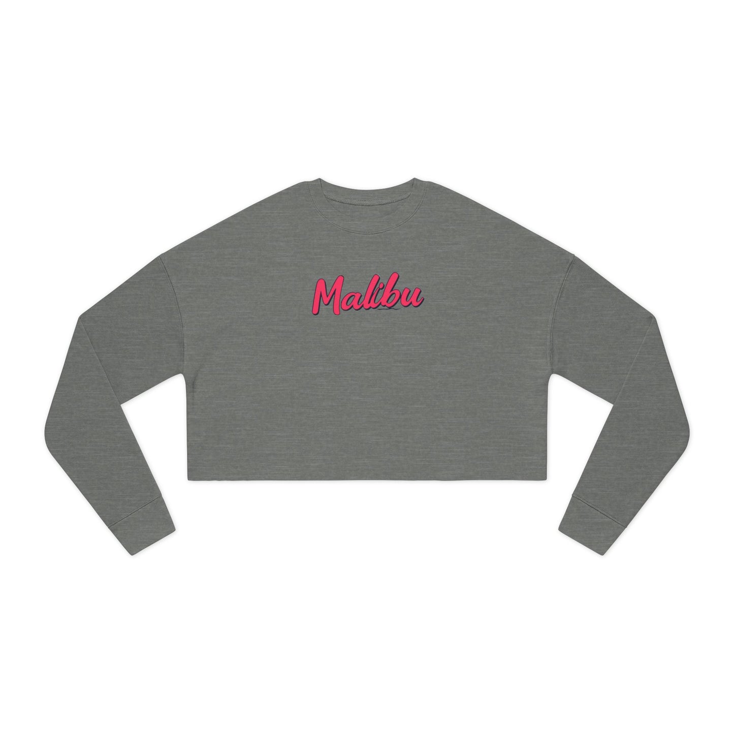 Retro Malibu Women's Cropped Sweatshirt