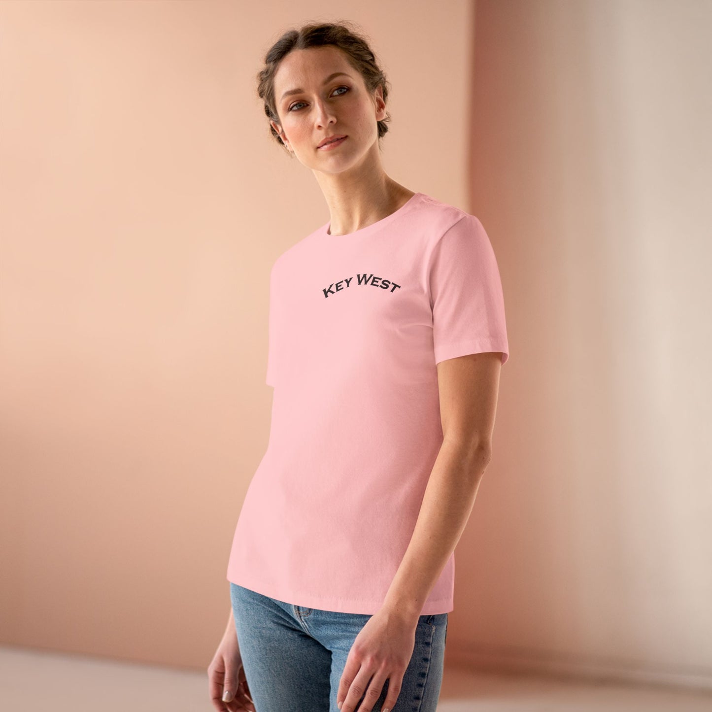 Vibrant Key West Women's Cotton Tee