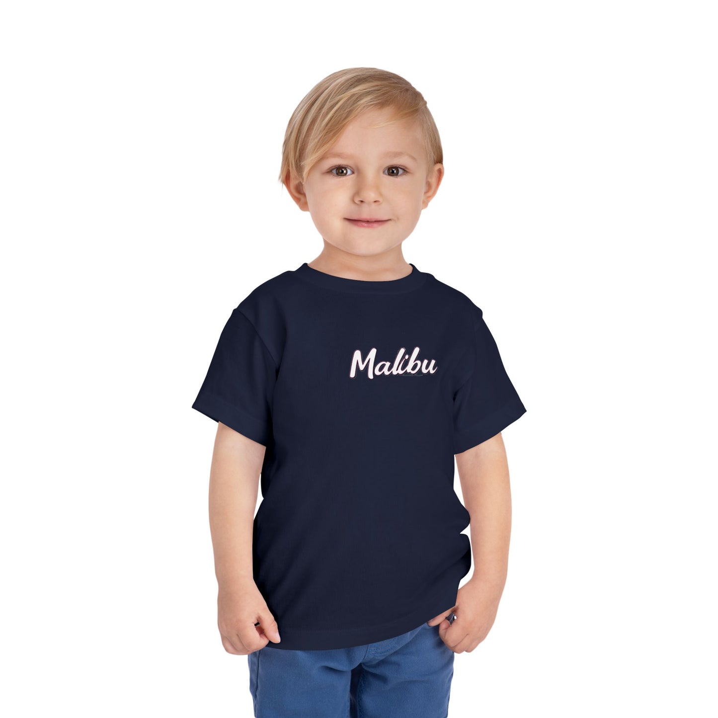 Retro Malibu Unisex Toddler Short Sleeve Tee