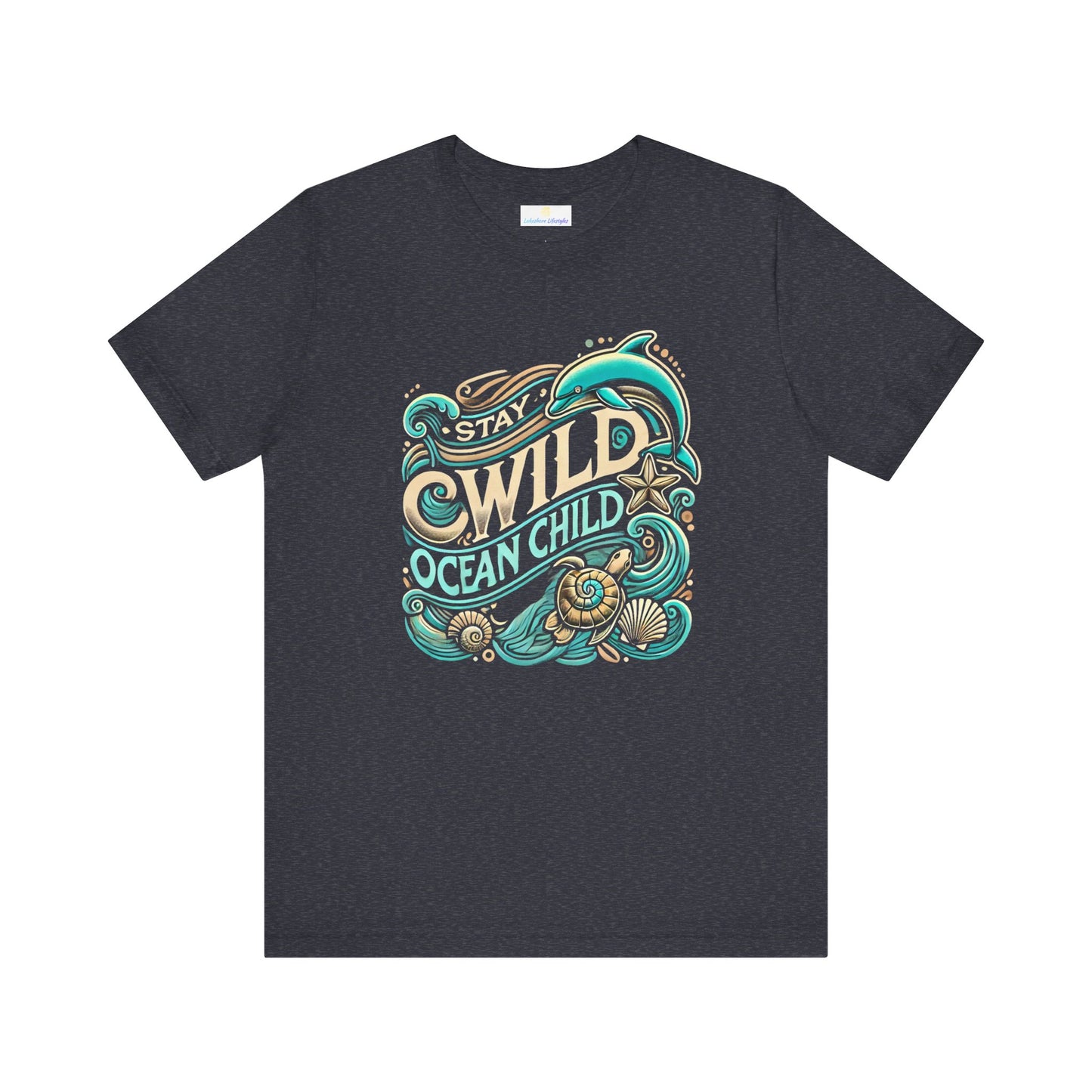 Stay Wild, Ocean Child Short Sleeve Tee