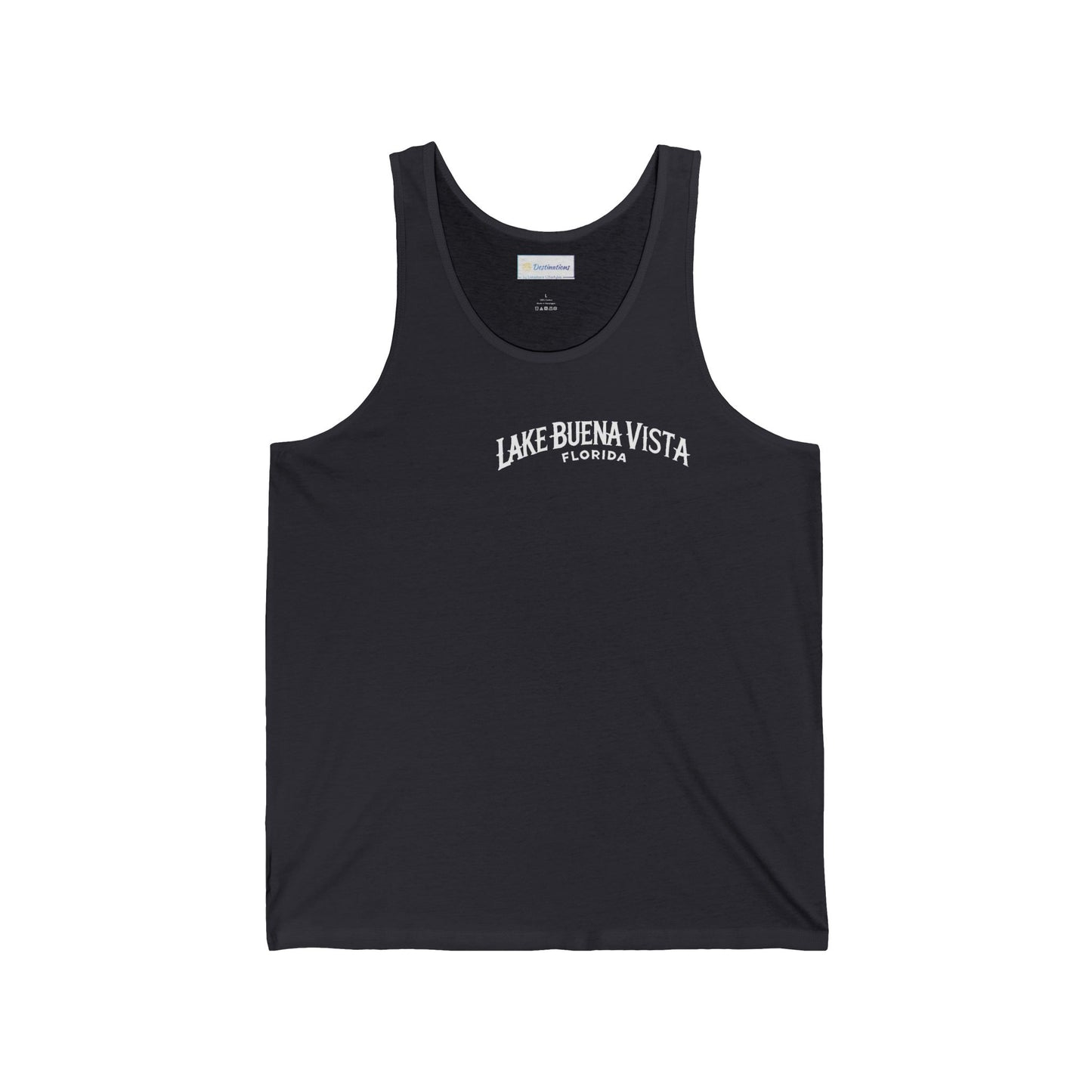 Adventurous Lake Buena Vista Unisex Jersey Tank