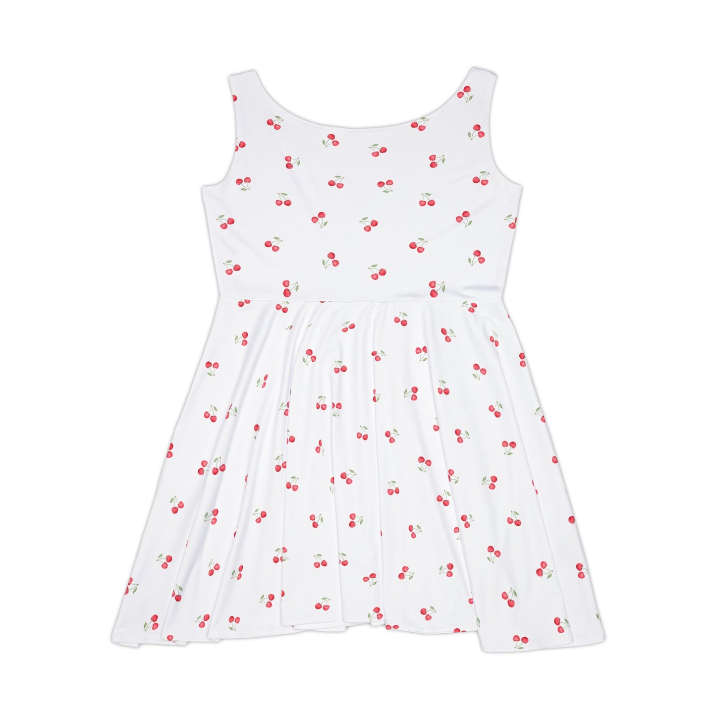 Cherry Print Skater Dress