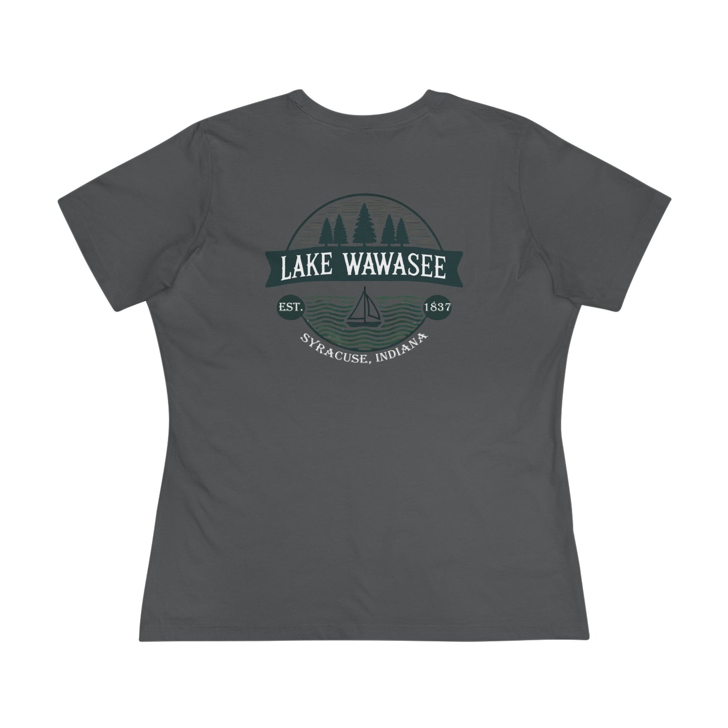 Vintage Lake Wawasee Women's Cotton Tee