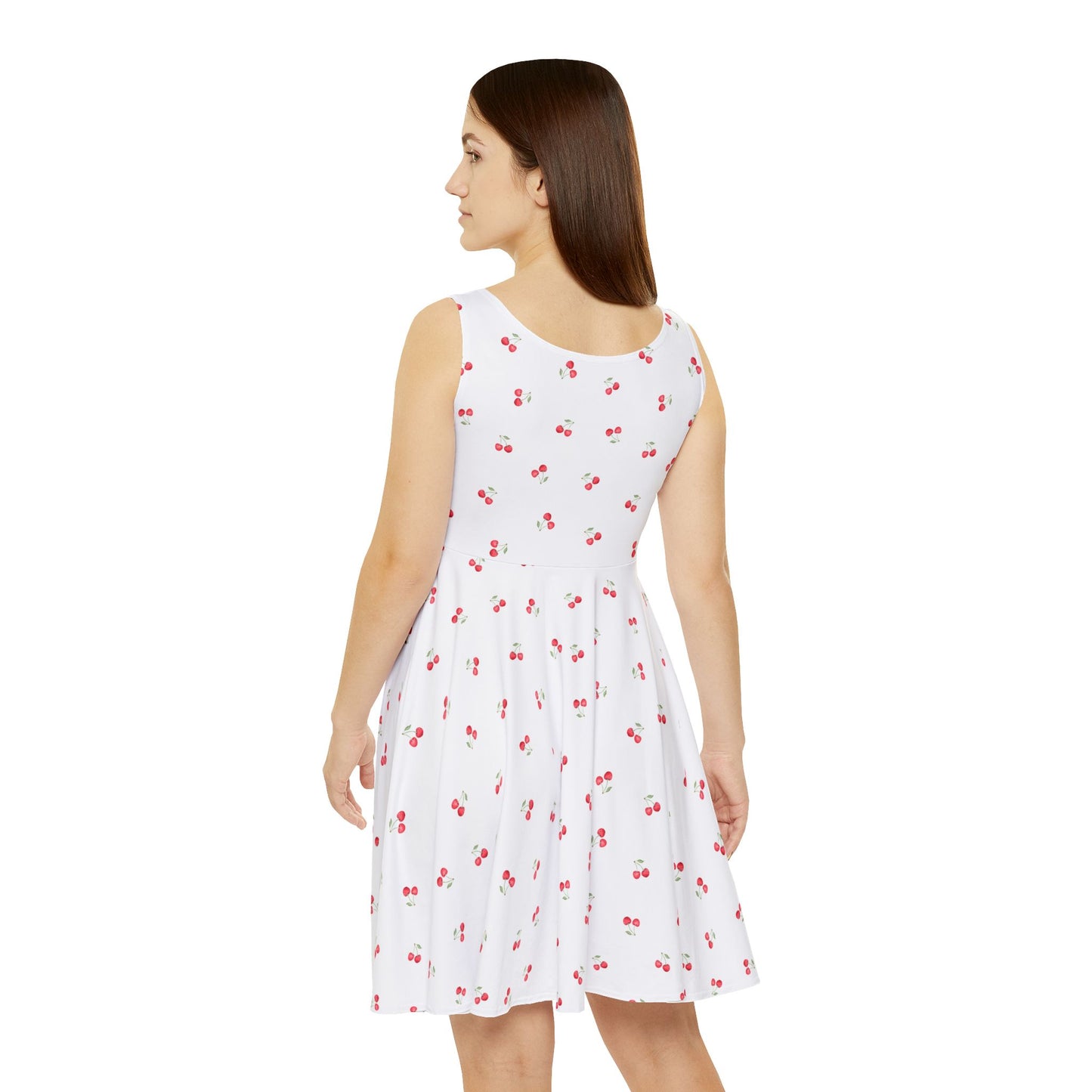 Cherry Print Skater Dress