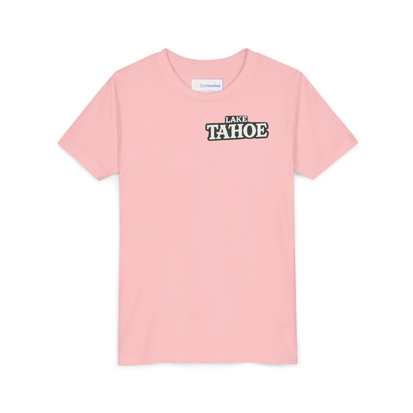 Vintage Lake Tahoe Unisex Youth Short Sleeve Tee