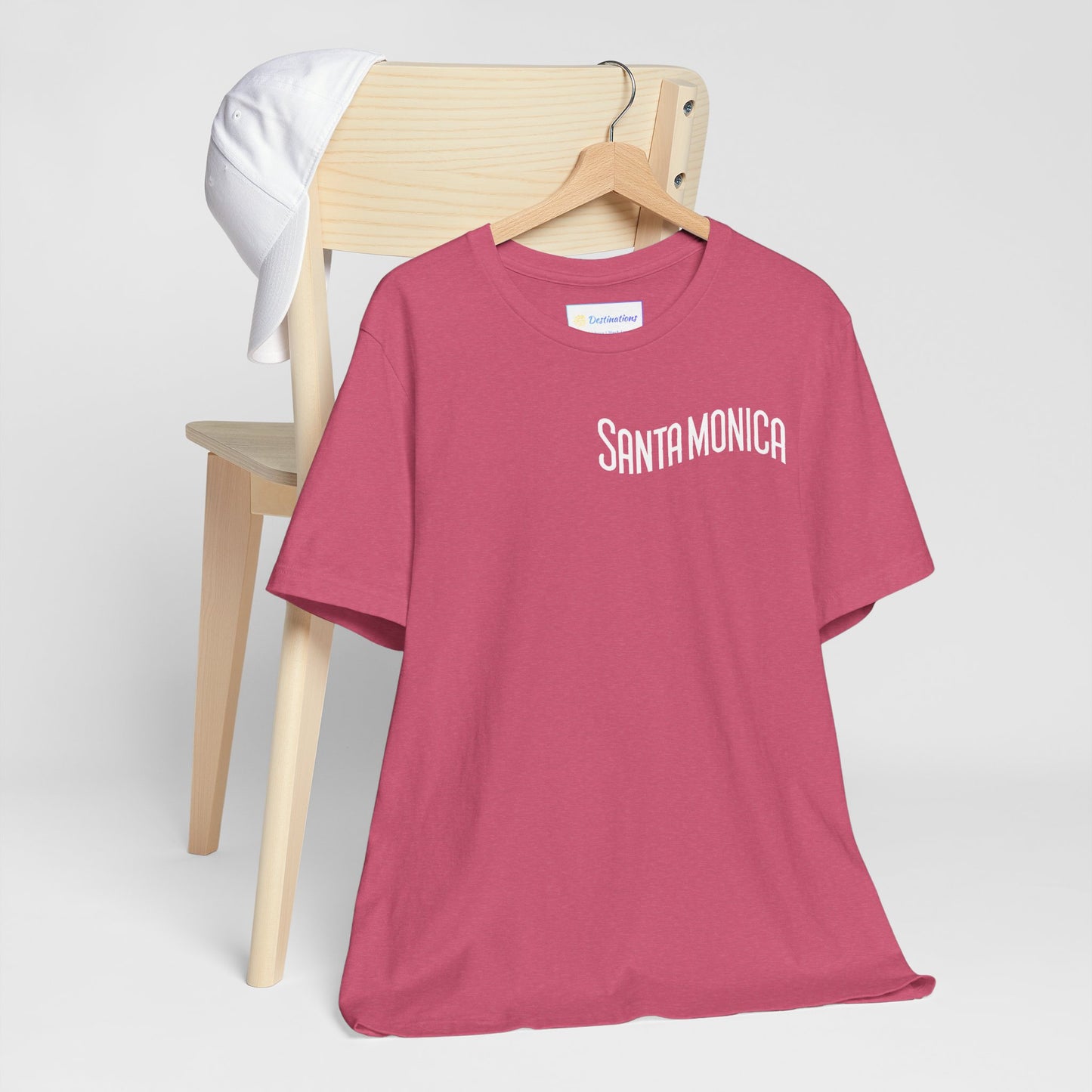 Vibrant Santa Monica Unisex Jersey Short Sleeve Tee