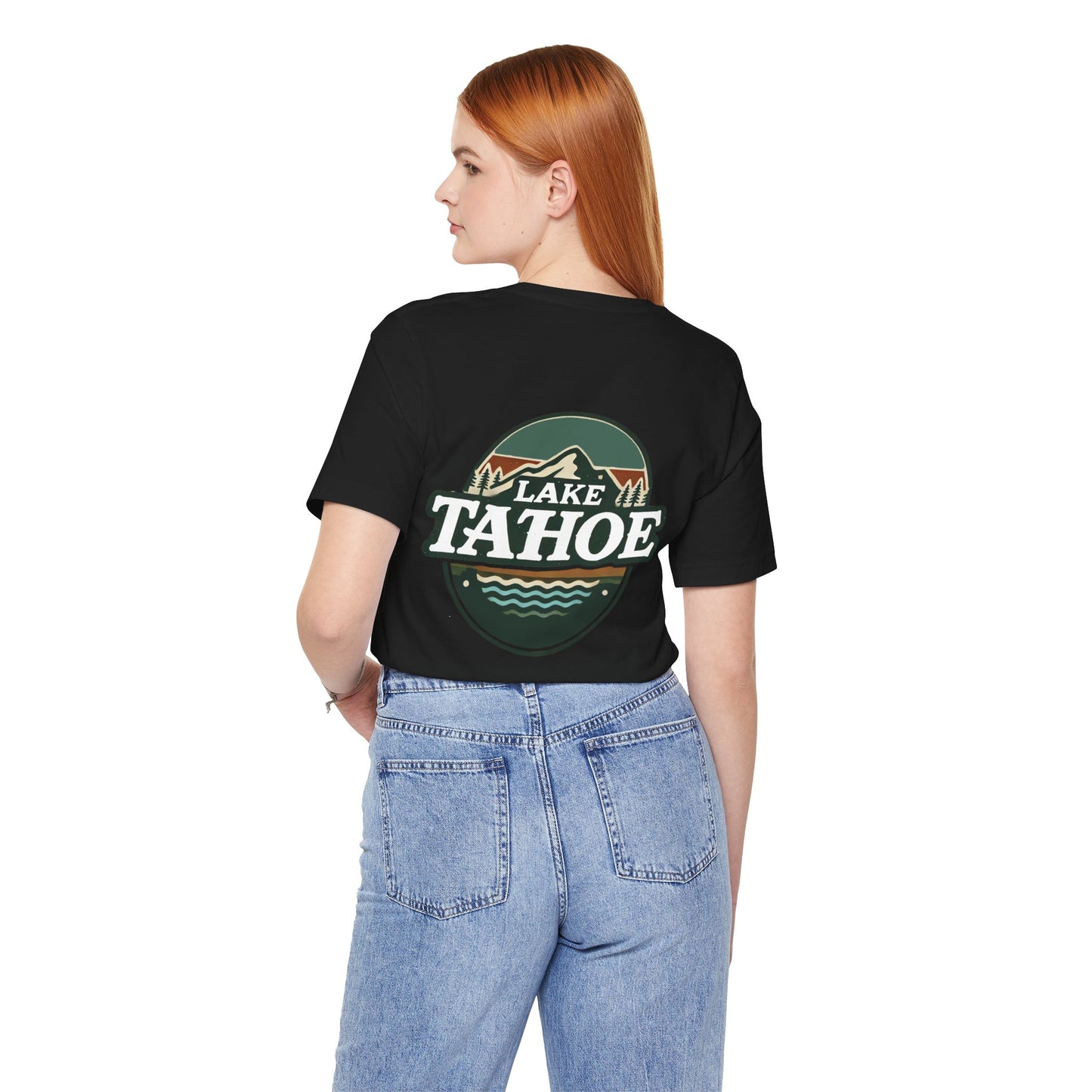 Vintage Lake Tahoe Unisex Jersey Short Sleeve Tee