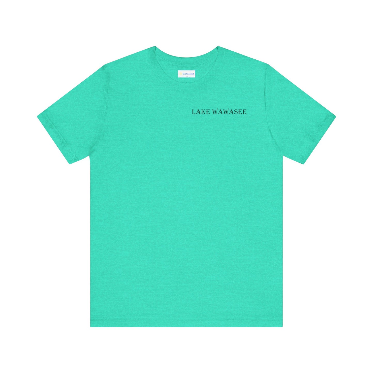 Latitudes Lake Wawasee Unisex Jersey Short Sleeve Tee