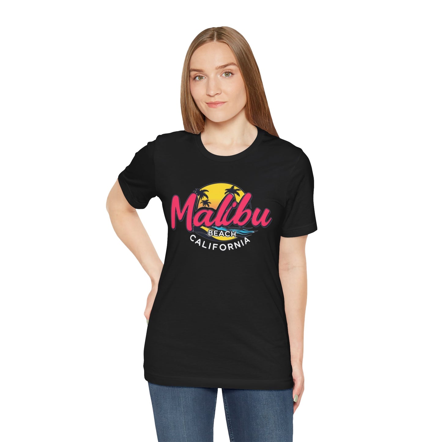 Retro Malibu Unisex Jersey Short Sleeve Tee