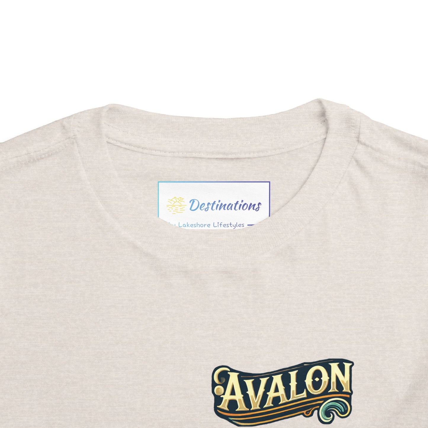 Elegant Avalon Unisex Toddler Short Sleeve Tee