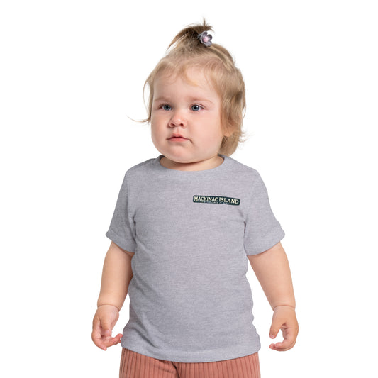 Vintage Mackinac Island Unisex Baby Short Sleeve T-Shirt