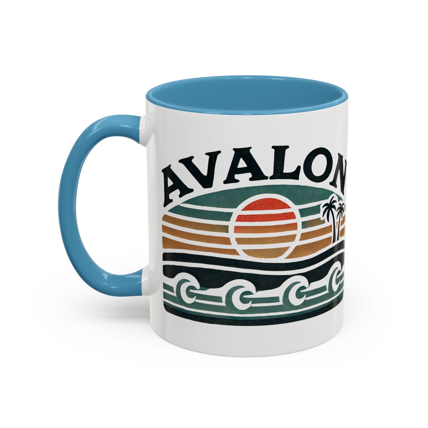 Retro Avalon Accent Coffee Mug